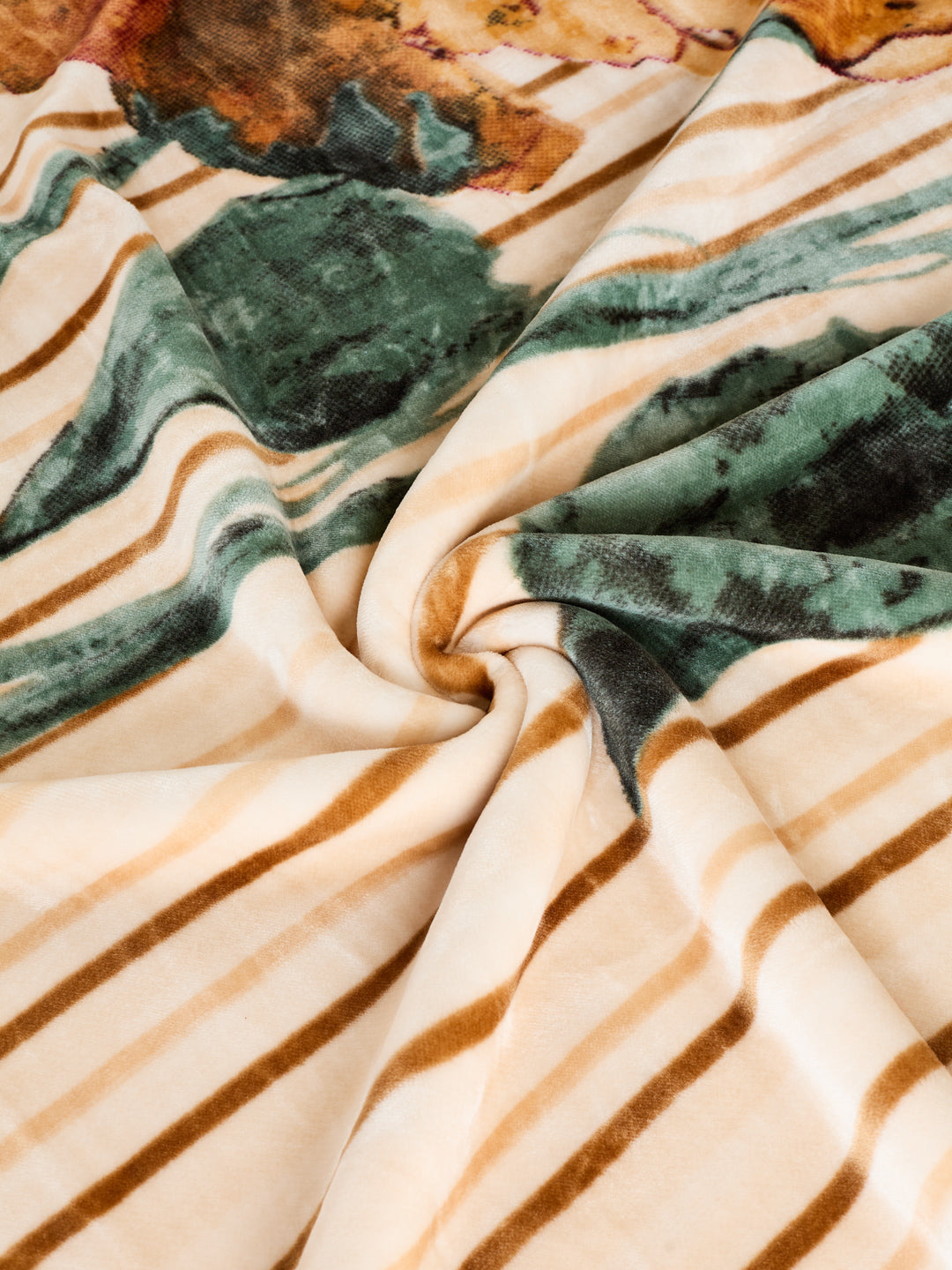 Printed Double Bed 2 Ply 950 GSM Blanket for Winter (Sensation), Weight 5 kg