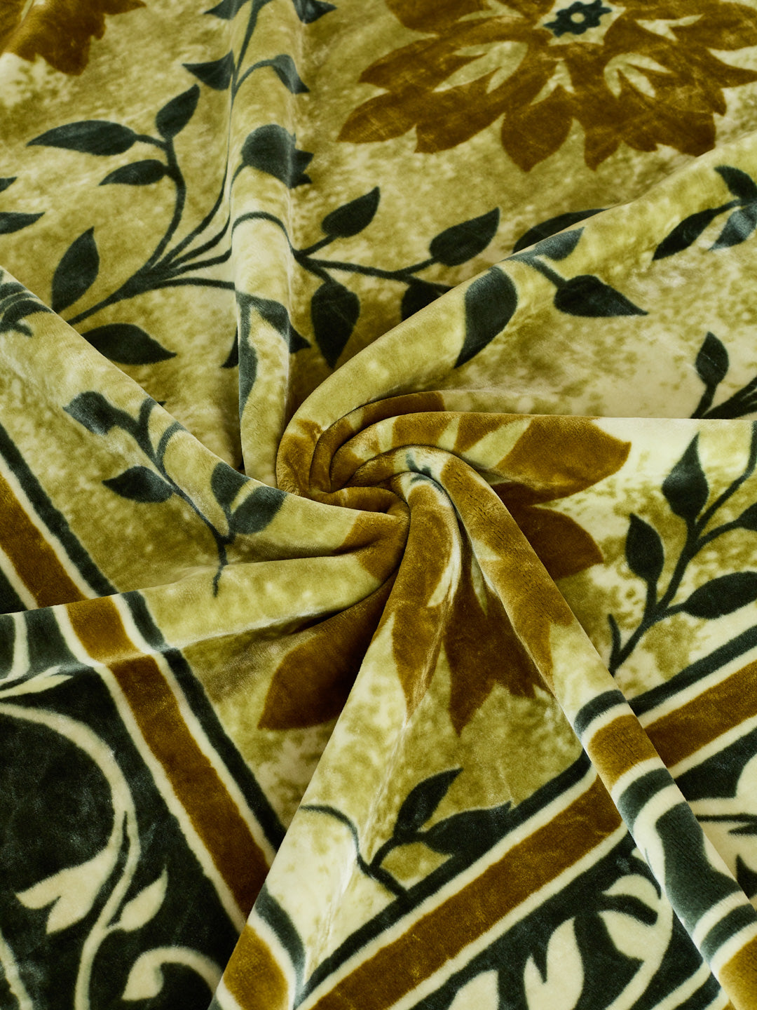 Printed Double Bed 2 Ply 800 GSM Blanket for Winter (Sanganeri), Weight 4.2 kg