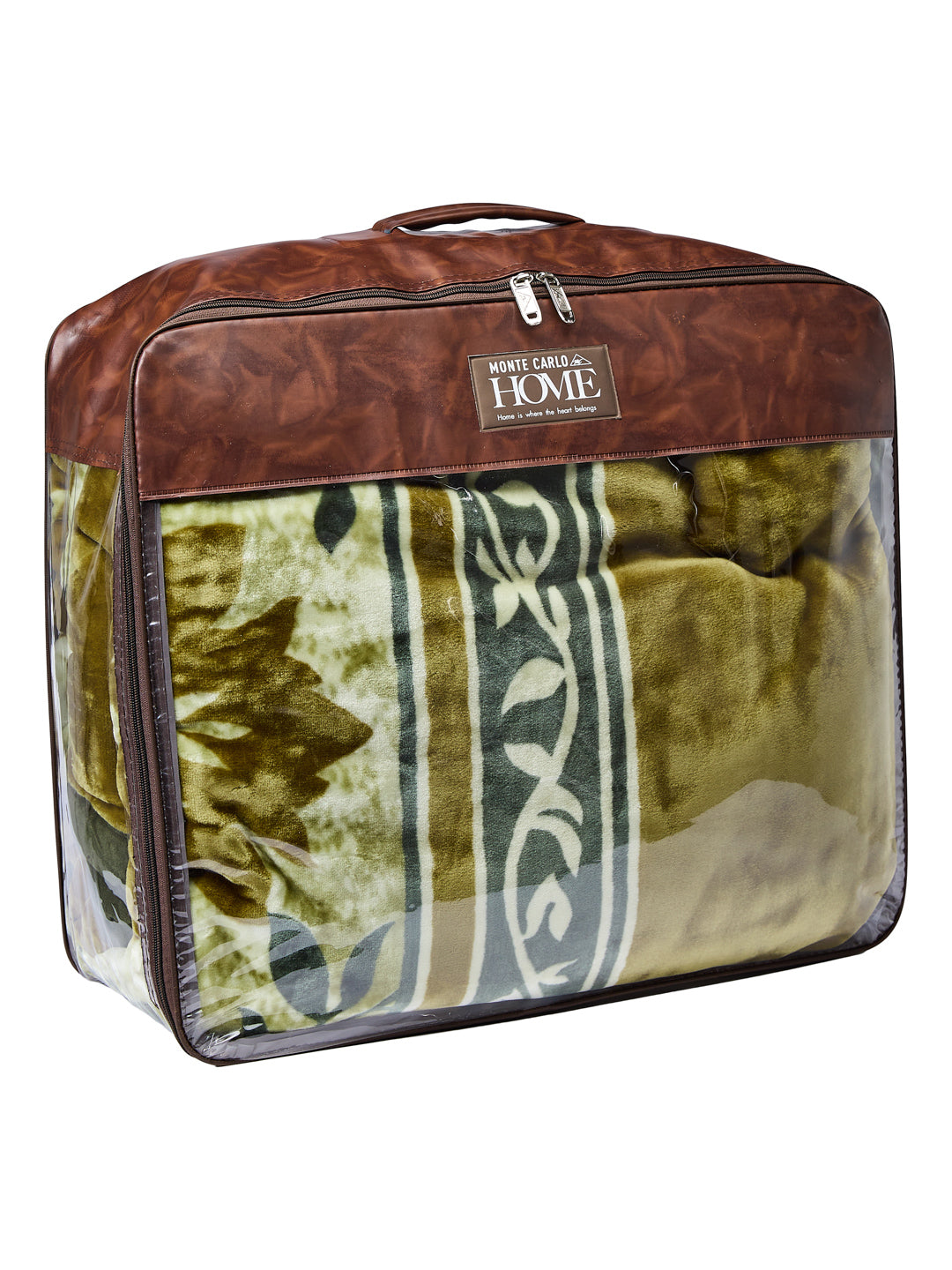 Printed Double Bed 2 Ply 800 GSM Blanket for Winter (Sanganeri), Weight 4.2 kg