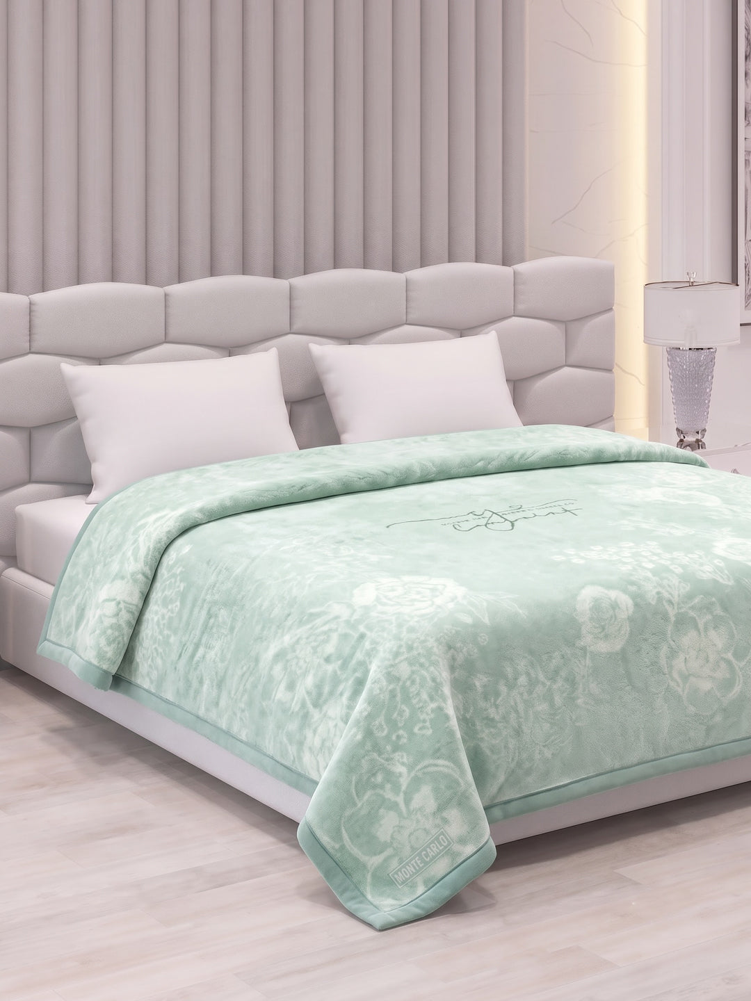Printed Double Bed 2 Ply 840 GSM Blanket for Winter (Tranquil), Weight 4.4 kg