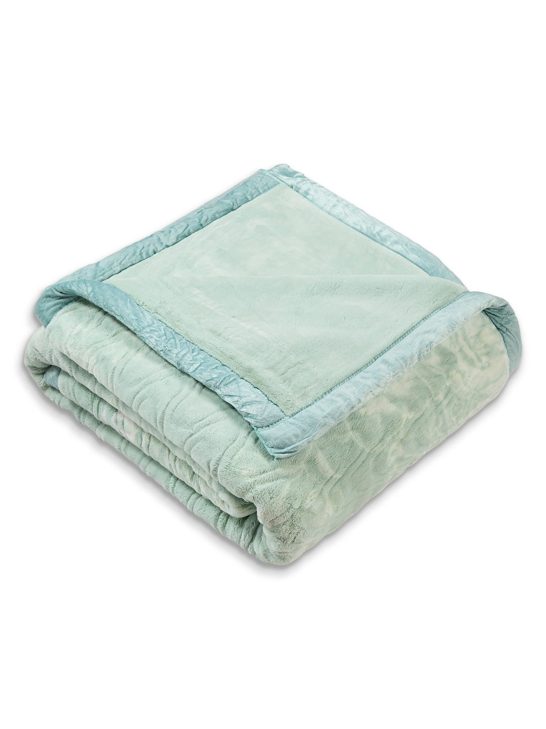 Printed Double Bed 2 Ply 840 GSM Blanket for Winter (Tranquil), Weight 4.4 kg
