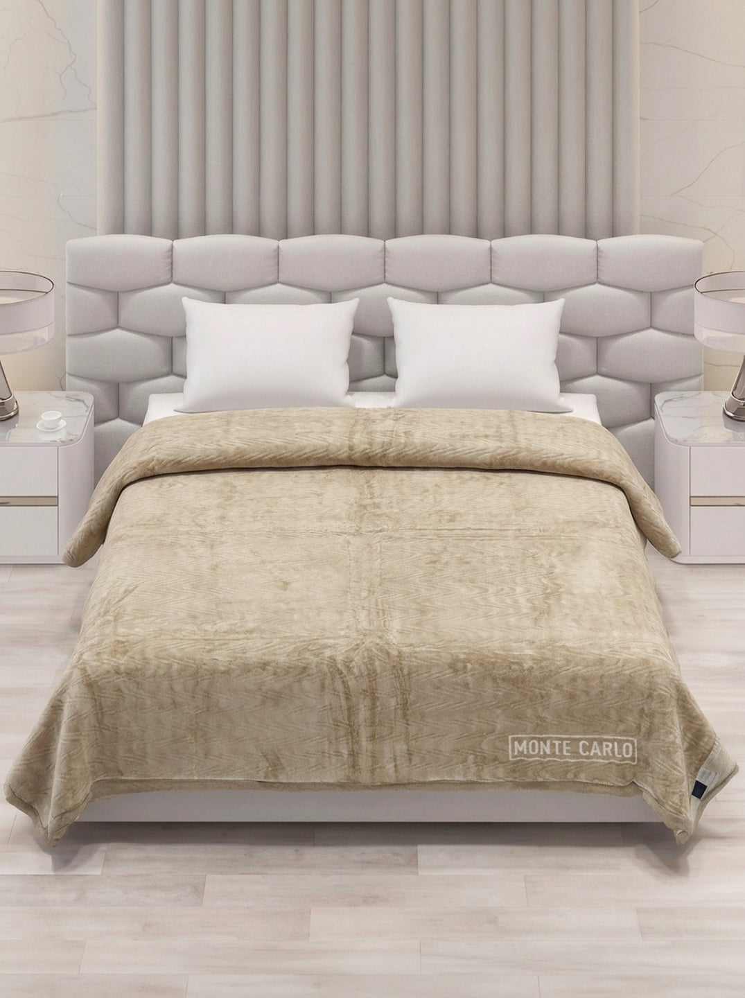 Printed Double Bed 2 Ply 840 GSM Blanket for Winter (Windsor), Weight 4.4 kg