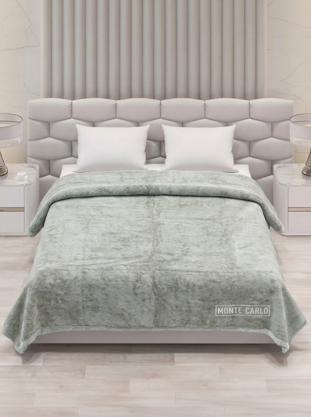 Printed Double Bed 2 Ply 840 GSM Blanket for Winter (Windsor), Weight 4.4 kg