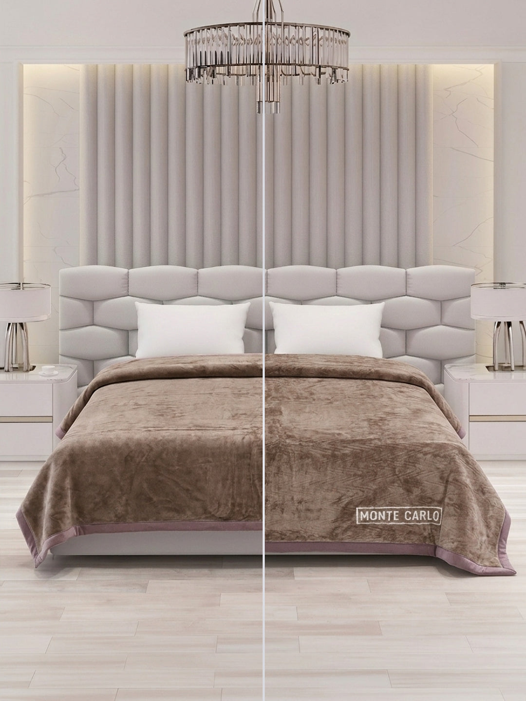 Printed Double Bed 2 Ply 840 GSM Blanket for Winter (Windsor), Weight 4.4 kg