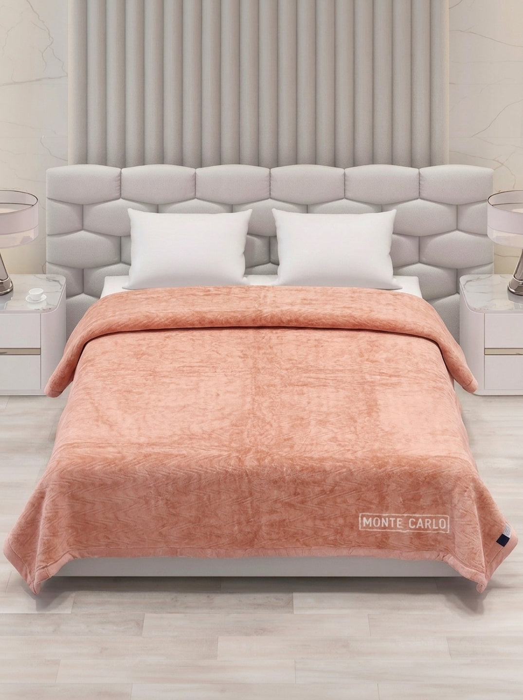 Printed Double Bed 2 Ply 840 GSM Blanket for Winter (Windsor), Weight 4.4 kg