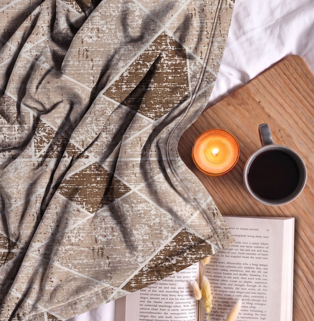 Printed Double Bed 150 GSM AC Blanket (Myra), Weight 1.2 kg