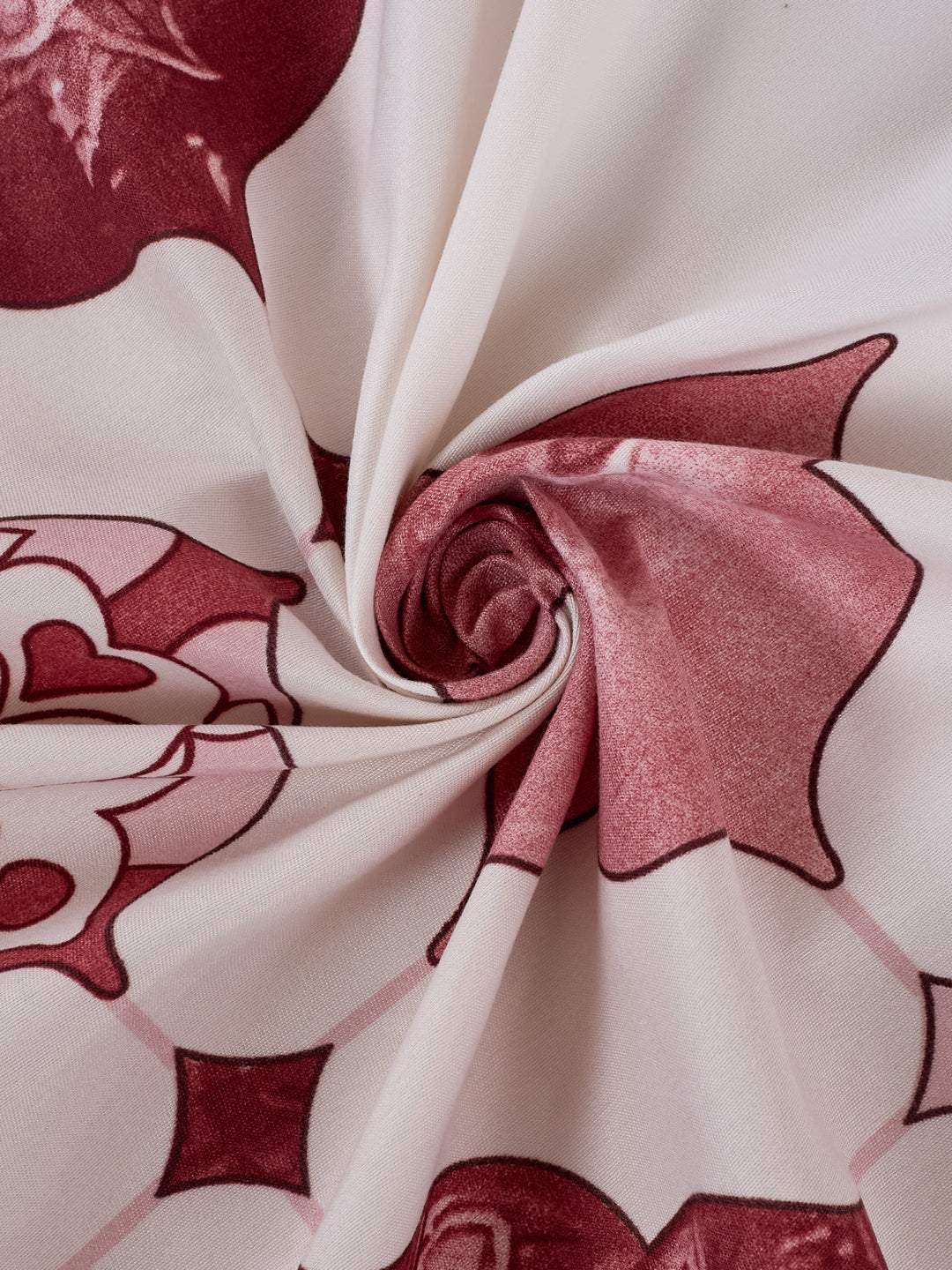 110 GSM Polyester Double Bed Bedsheet with 2 Pillow Covers Aromatica Collection