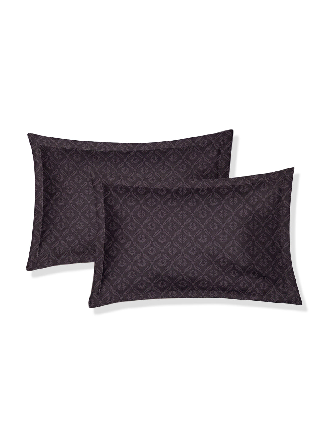 110 GSM Polyester Double Bed Bedsheet with 2 Pillow Covers Aromatica Collection
