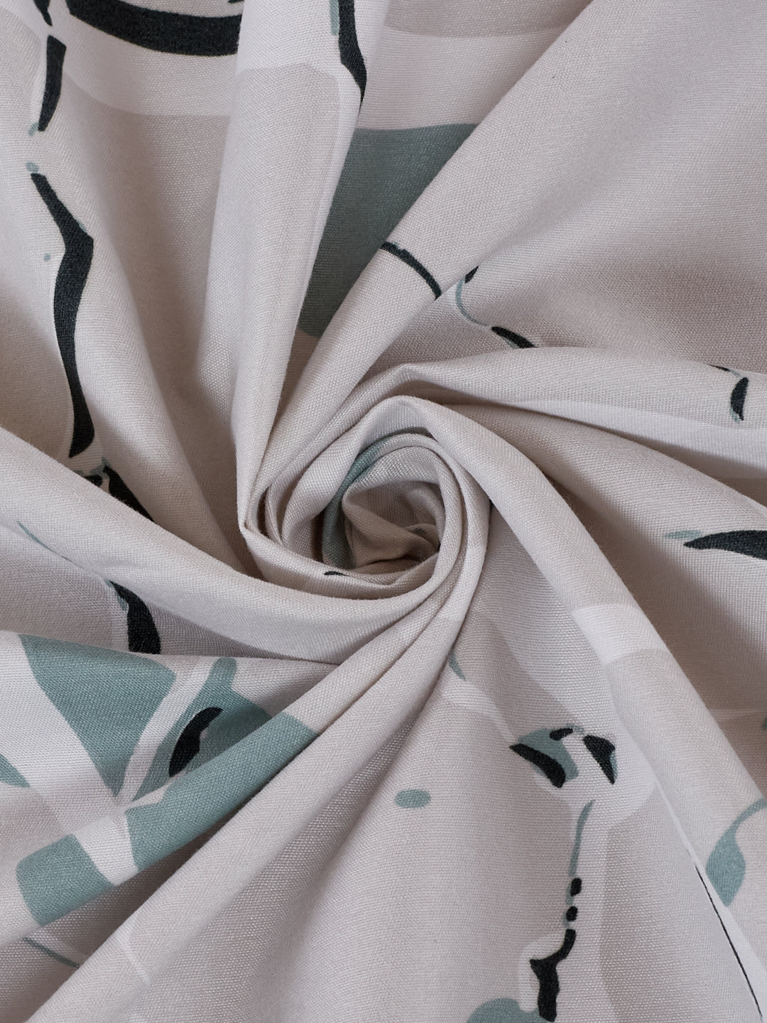 110 GSM Polyester Double Bed Bedsheet with 2 Pillow Covers Aromatica Collection