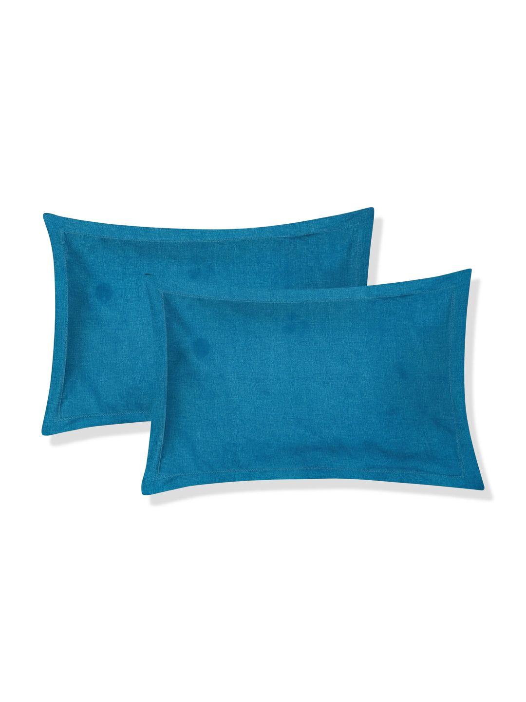 110 GSM Polyester Double Bed Bedsheet with 2 Pillow Covers Aromatica Collection