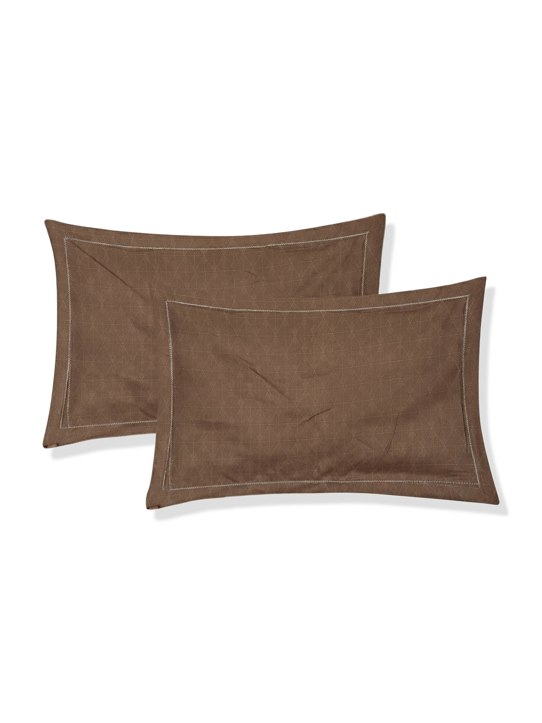 110 GSM Polyester Double Bed Bedsheet with 2 Pillow Covers Aromatica Collection