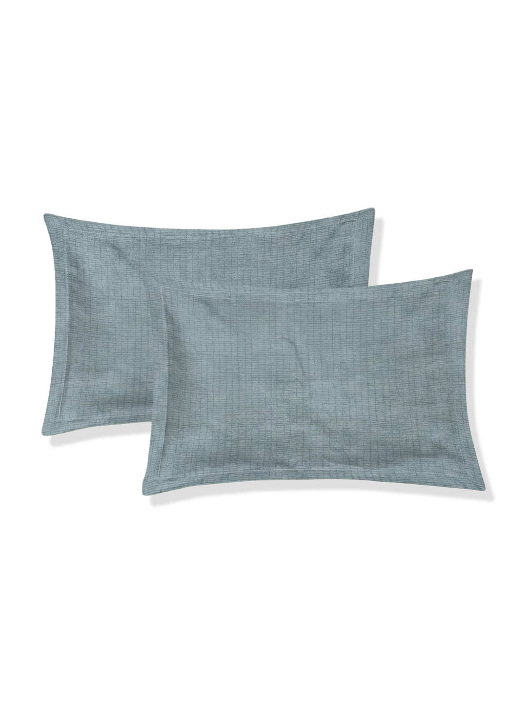110 GSM Polyester Double Bed Bedsheet with 2 Pillow Covers Aromatica Collection