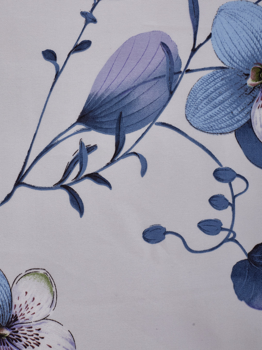 110 GSM Polyester Double Bed Bedsheet with 2 Pillow Covers Aromatica Collection