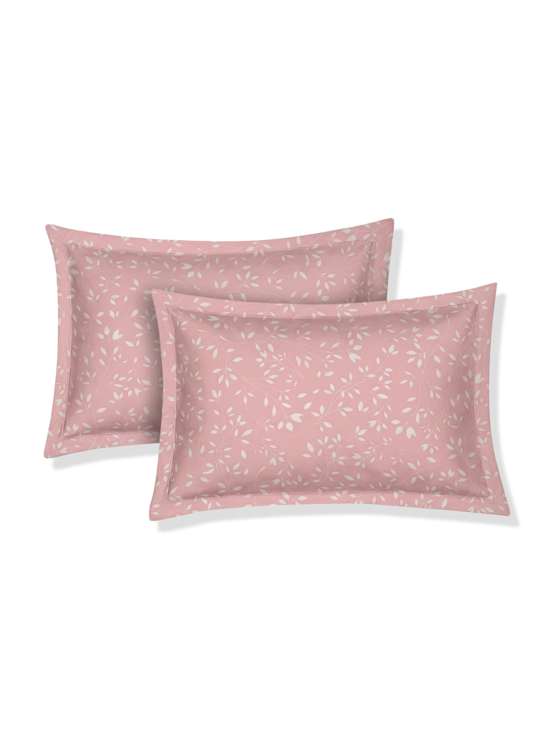120 GSM Polyester Double Bed Bedsheet with 2 Pillow Covers Clara Collection
