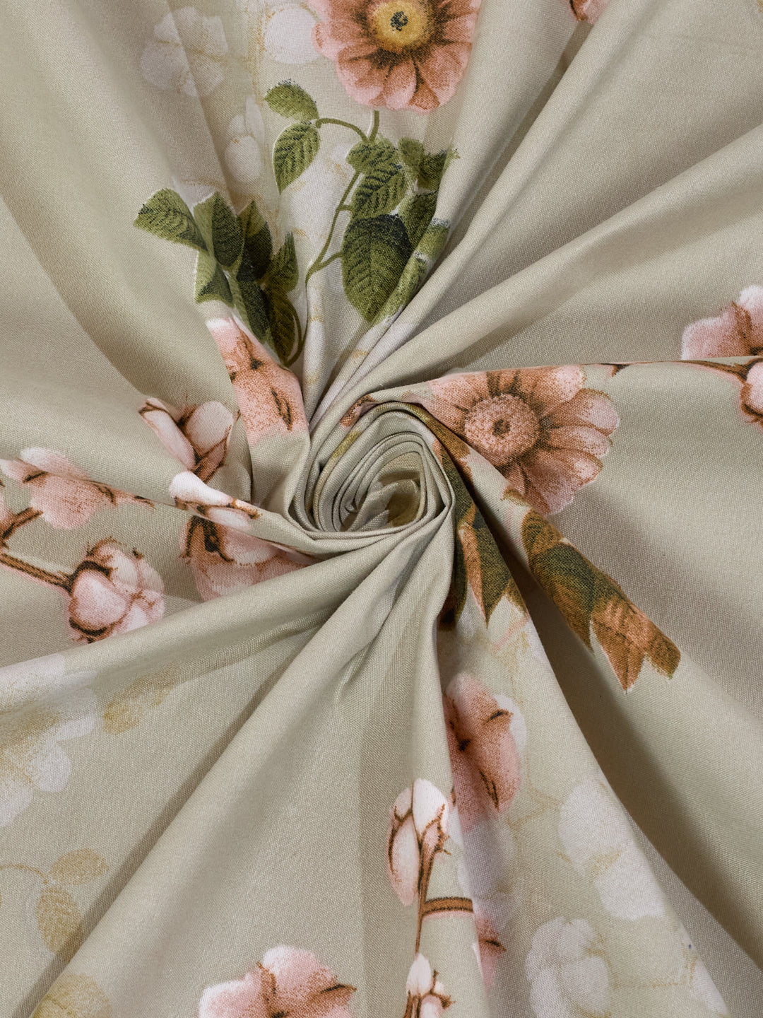 130 GSM Polyester Single Bed Bedsheet with 1 Pillow Cover Decoy Collection