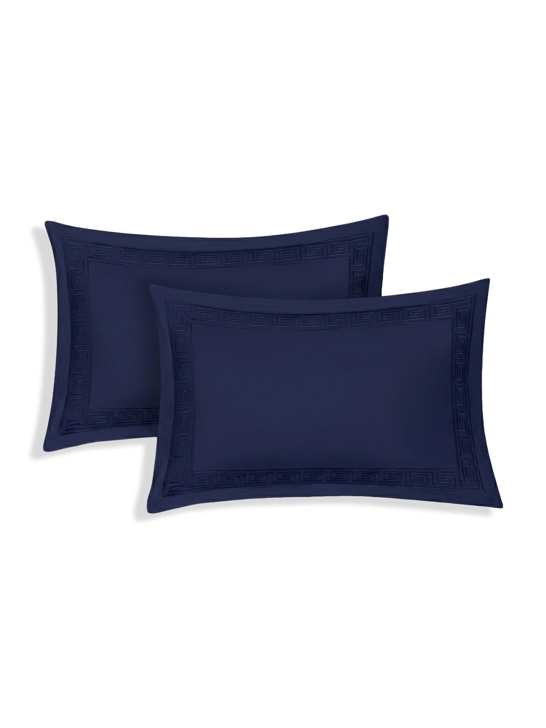 Premium 110 GSM Polyester King Size Bedsheet with 2 Pillow Covers Elite Embroidery Collection