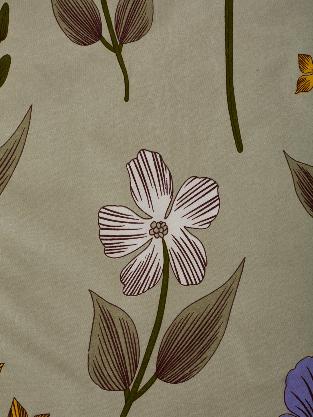 130 GSM Polyester Double Bed Bedsheet with 2 Pillow Covers Fashnik Collection