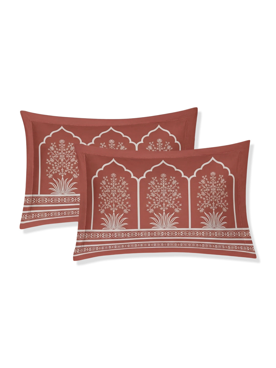 Premium 180 TC Pure Cotton King Size Bedsheet with 2 Pillow Covers Sanganeri Collection