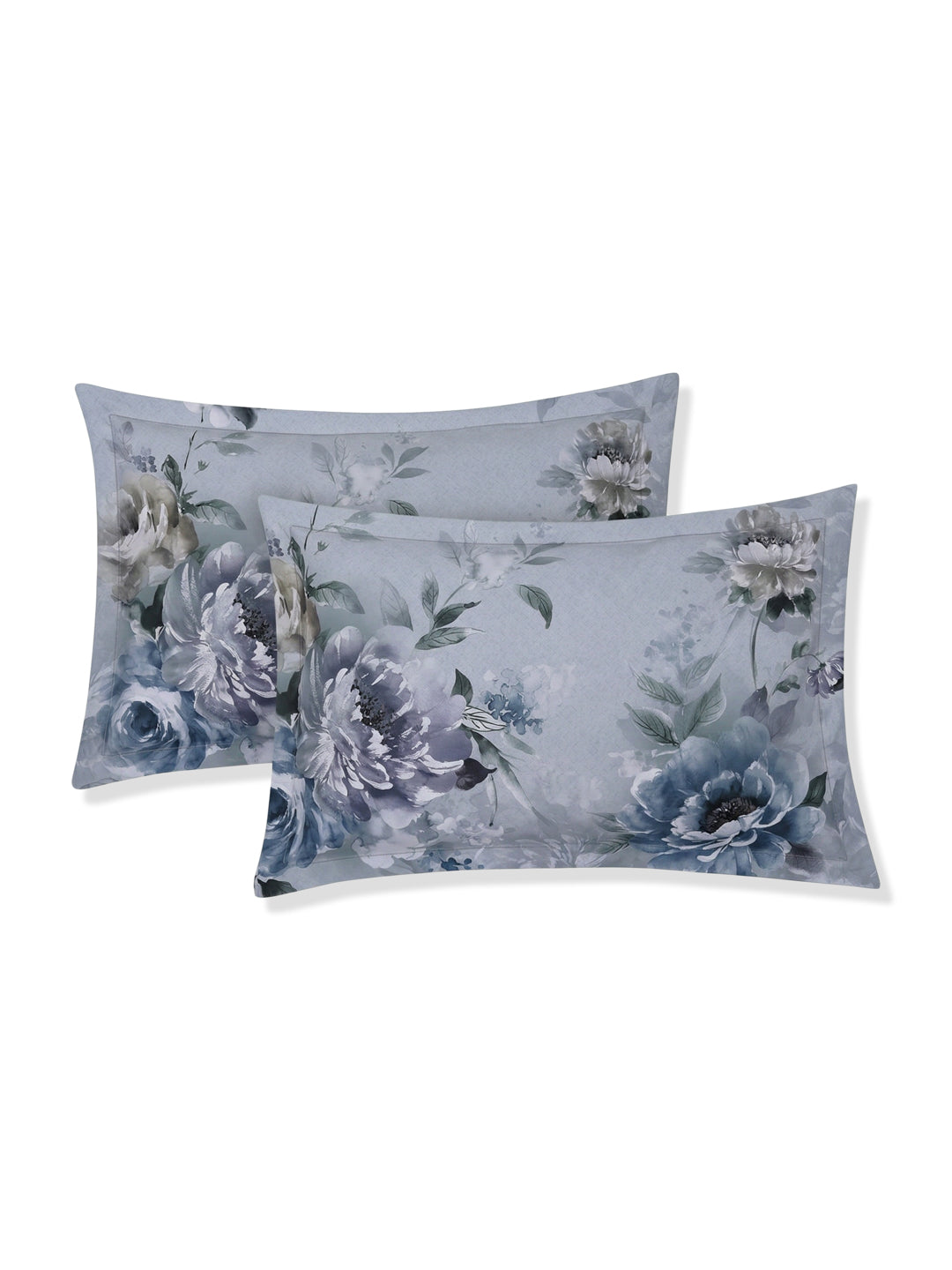 120 GSM Polyester King Size Bedsheet with 2 Pillow Covers Soft Touch Collection