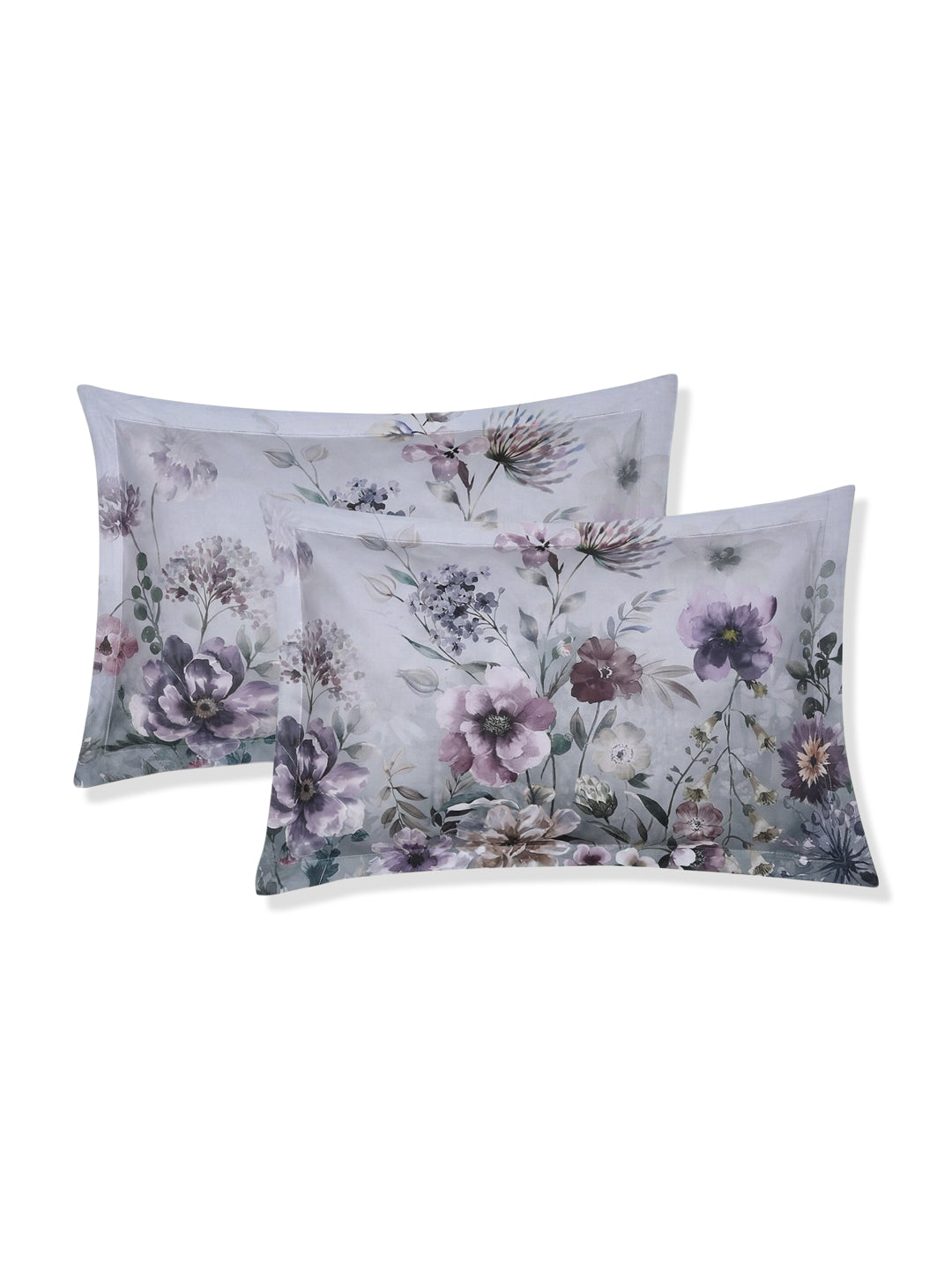 120 GSM Polyester King Size Bedsheet with 2 Pillow Covers Soft Touch Collection