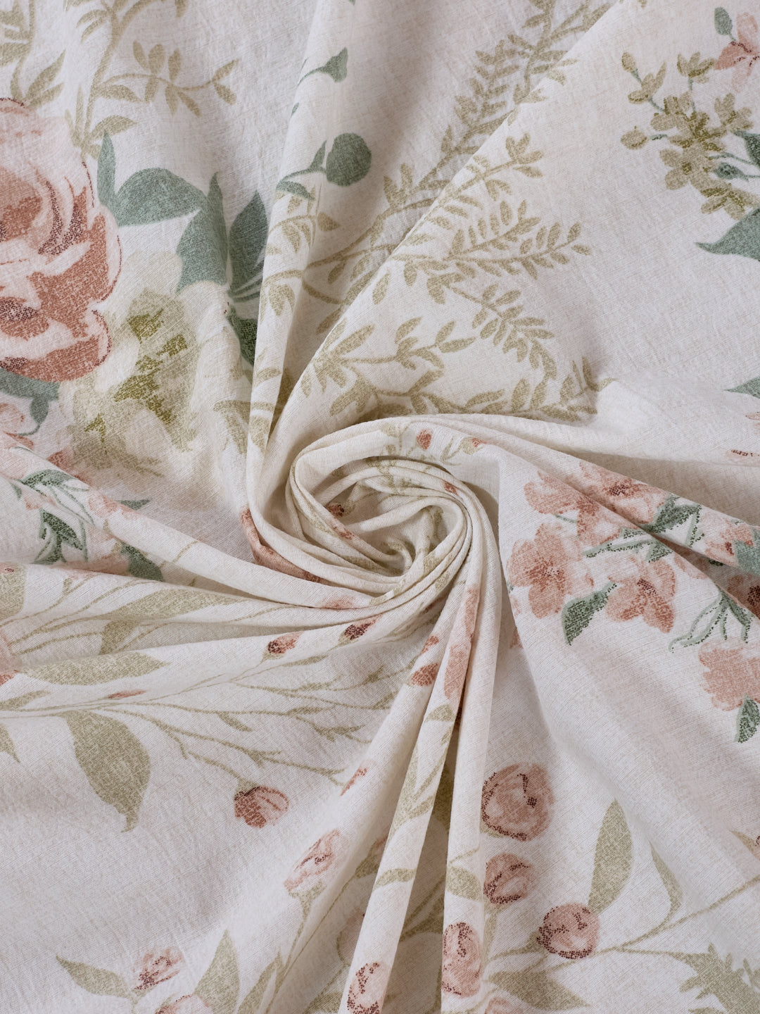 120 GSM Polyester King Size Bedsheet with 2 Pillow Covers Textura Jacquard Collection