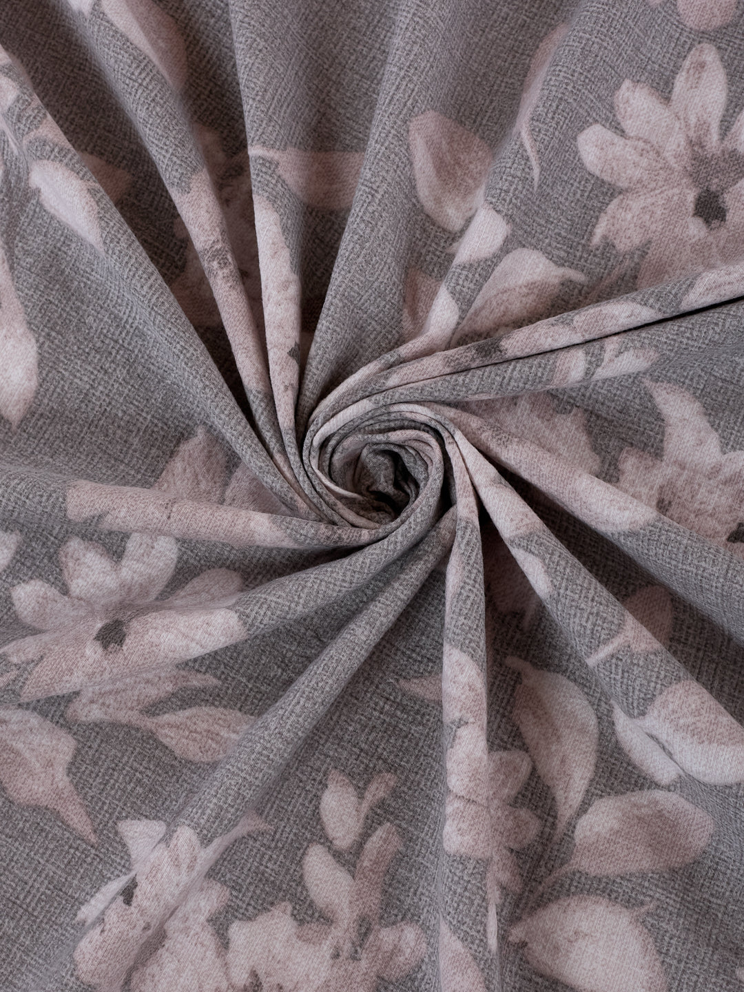 120 GSM Polyester King Size Bedsheet with 2 Pillow Covers Textura Jacquard Collection