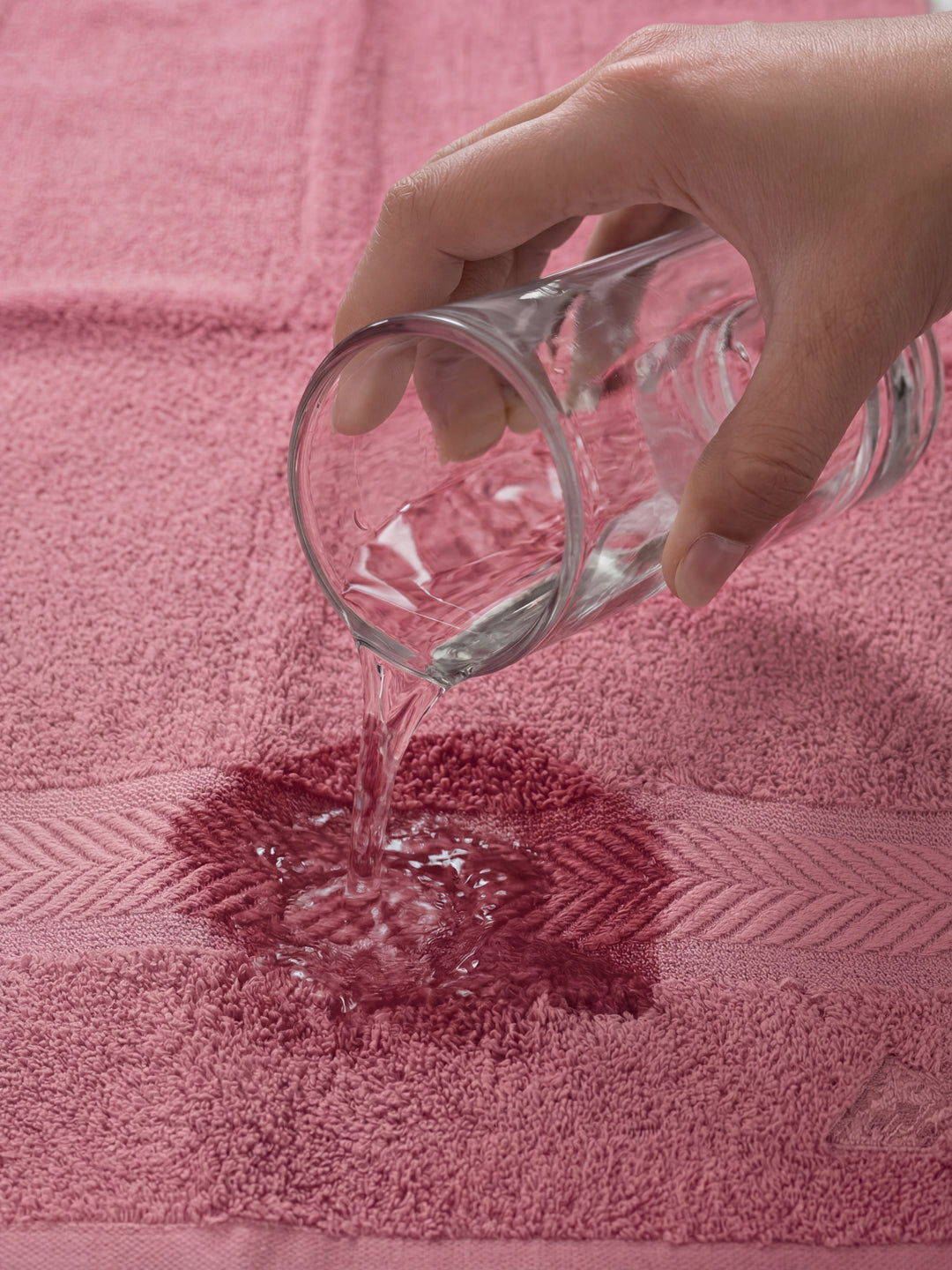 Premium Dusty Rose 100% Cotton Solid 525 GSM Bath Towel Amber 1 Pc Pvc Pack