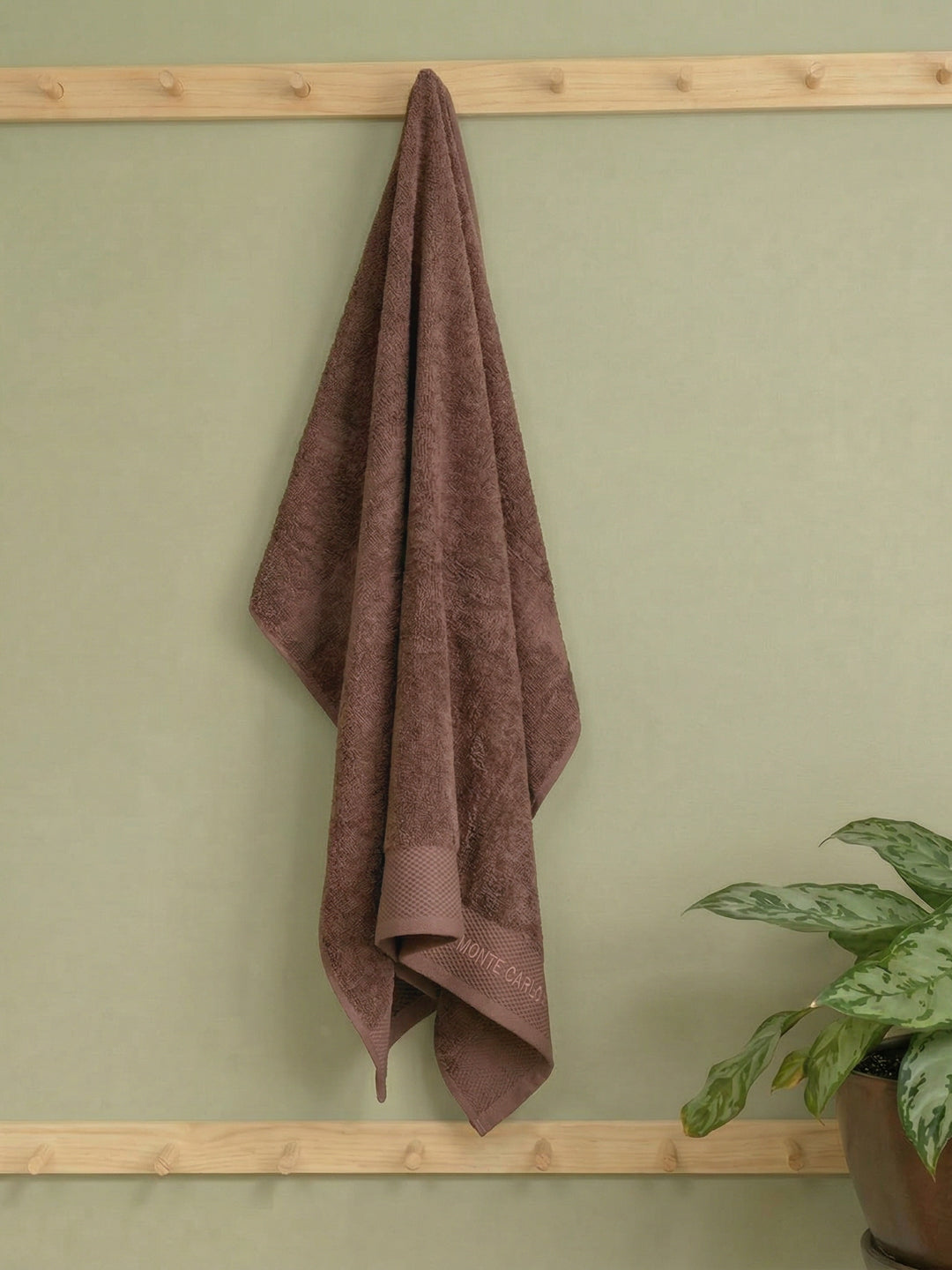Luxury Grey 100% Cotton Solid 650 GSM Bath Towel Egyptian 1 Pc Box Pack