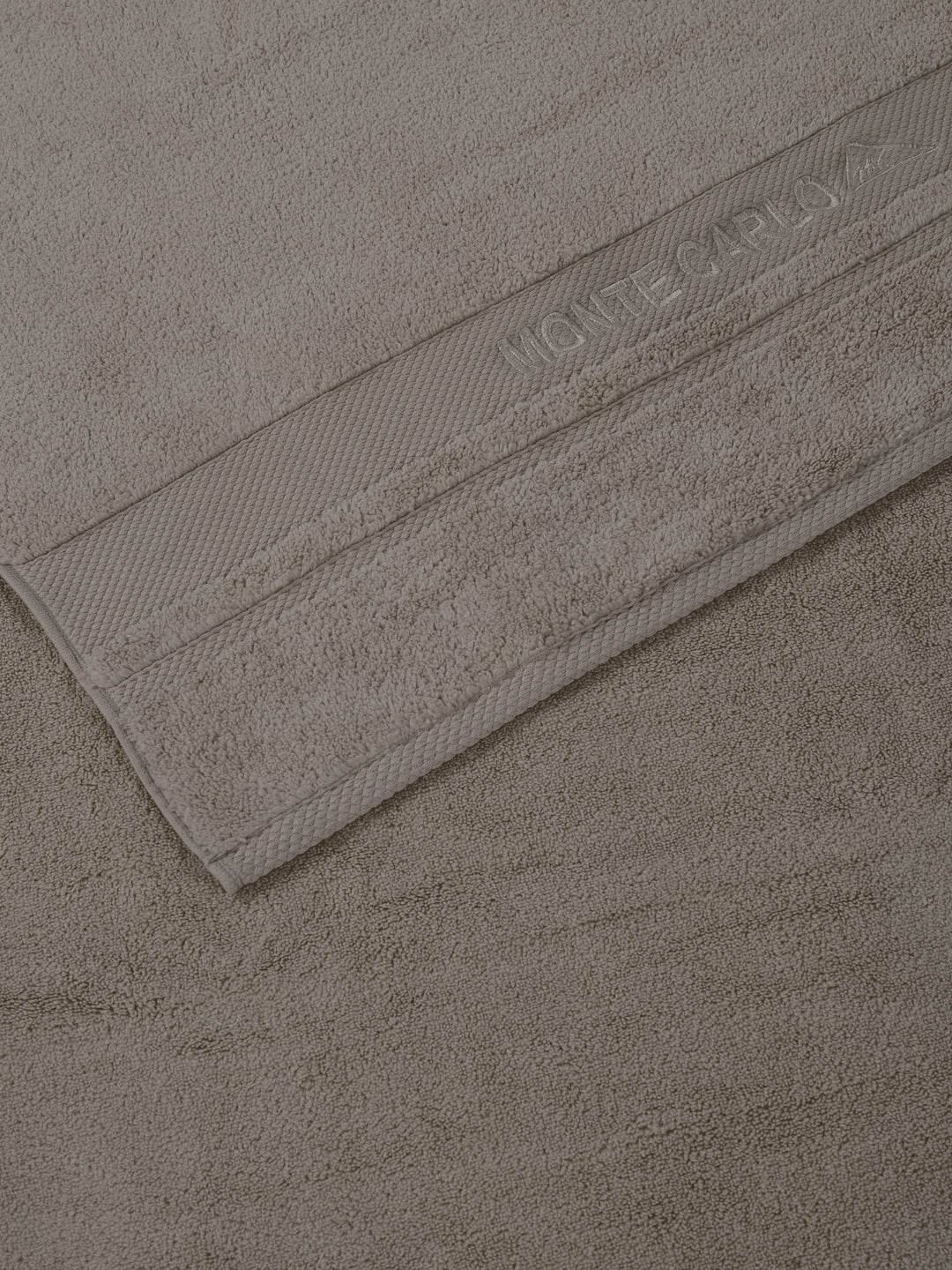 Luxury Grey 100% Cotton Solid 625 GSM Bath Towel Eusapia 1 Pc Box Pack
