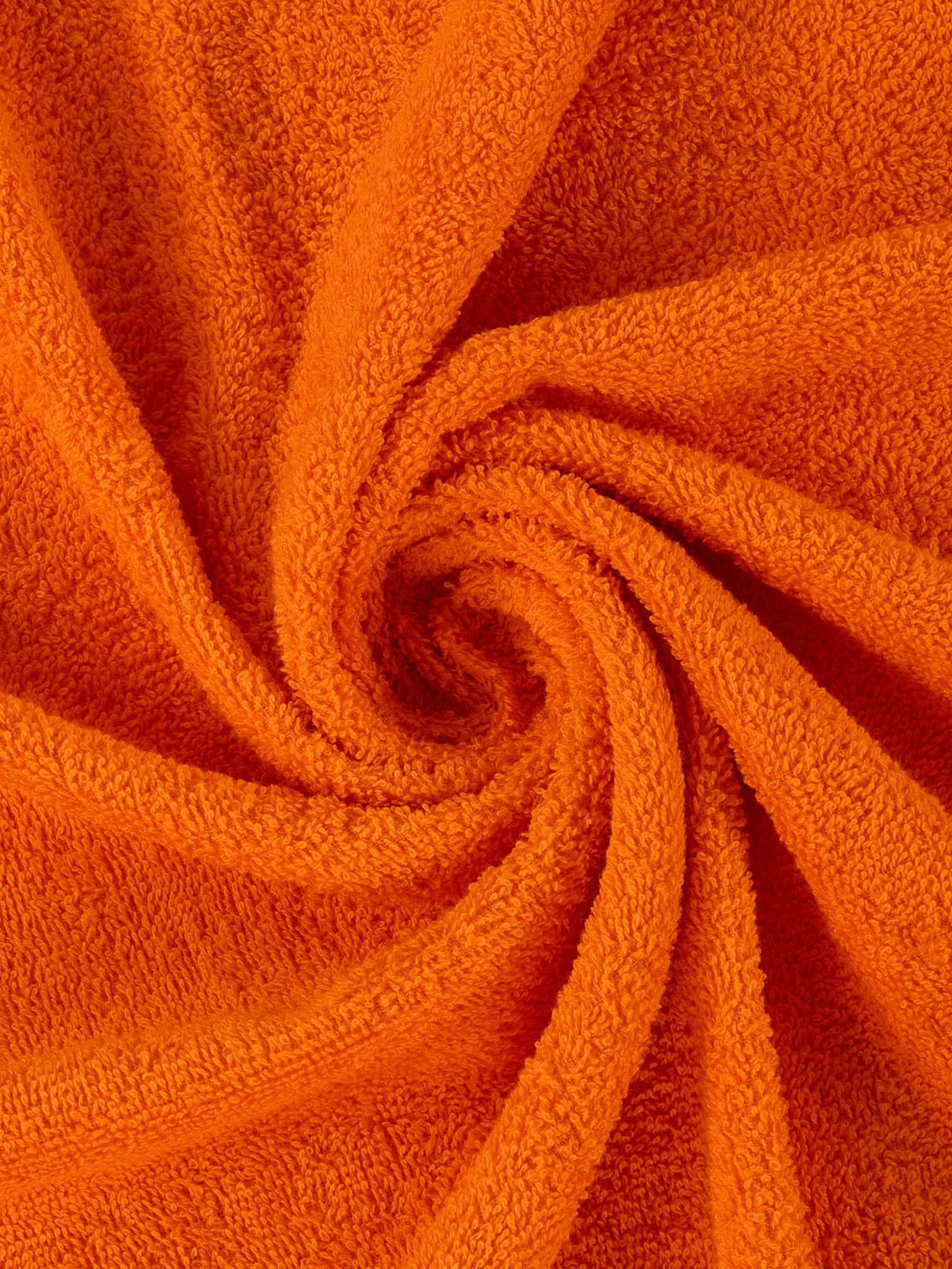 Essential Orange 100% Cotton Solid 400 GSM Bath Towel Jasper 1 Pc Pvc Pack