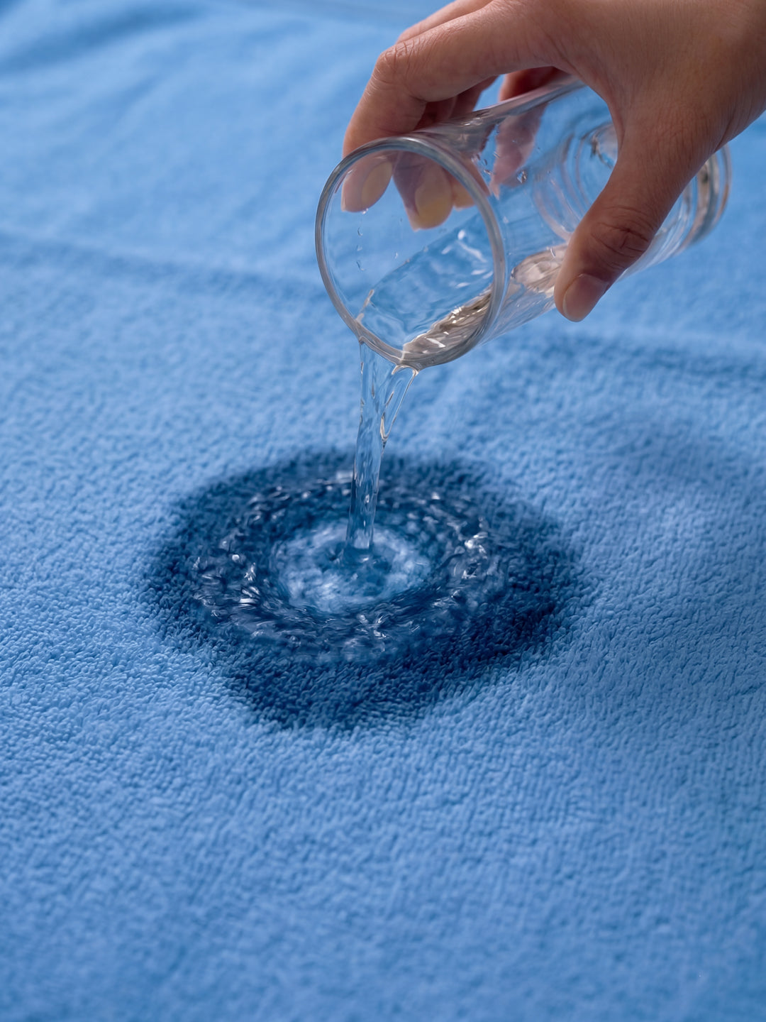 Essential Blue 100% Cotton Solid 400 GSM Bath Towel Jasper 1 Pc Pvc Pack