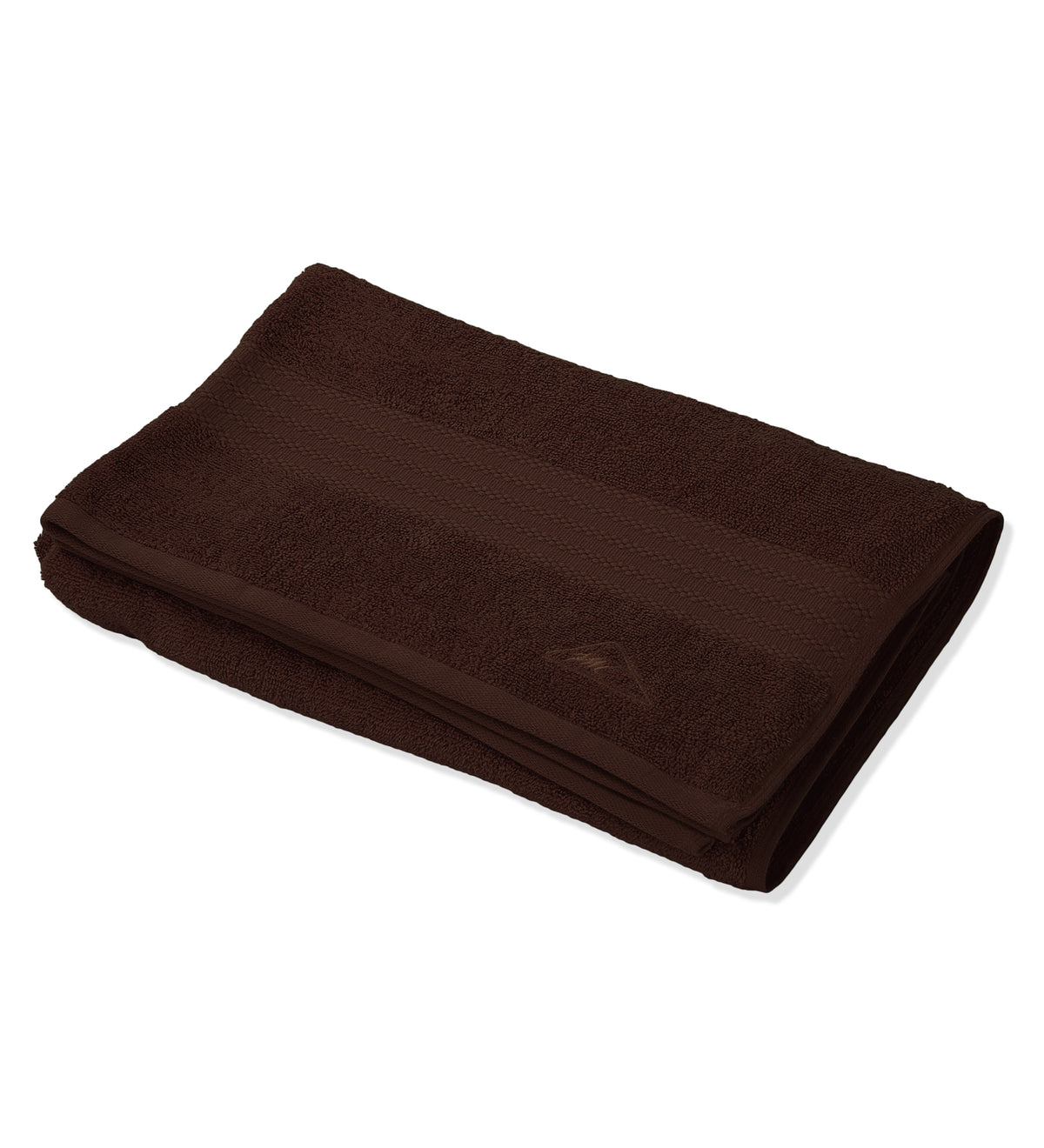 Brown Pure Cotton Solid 380 GSM Bath Towel 1 Piece (Jazz Collection)