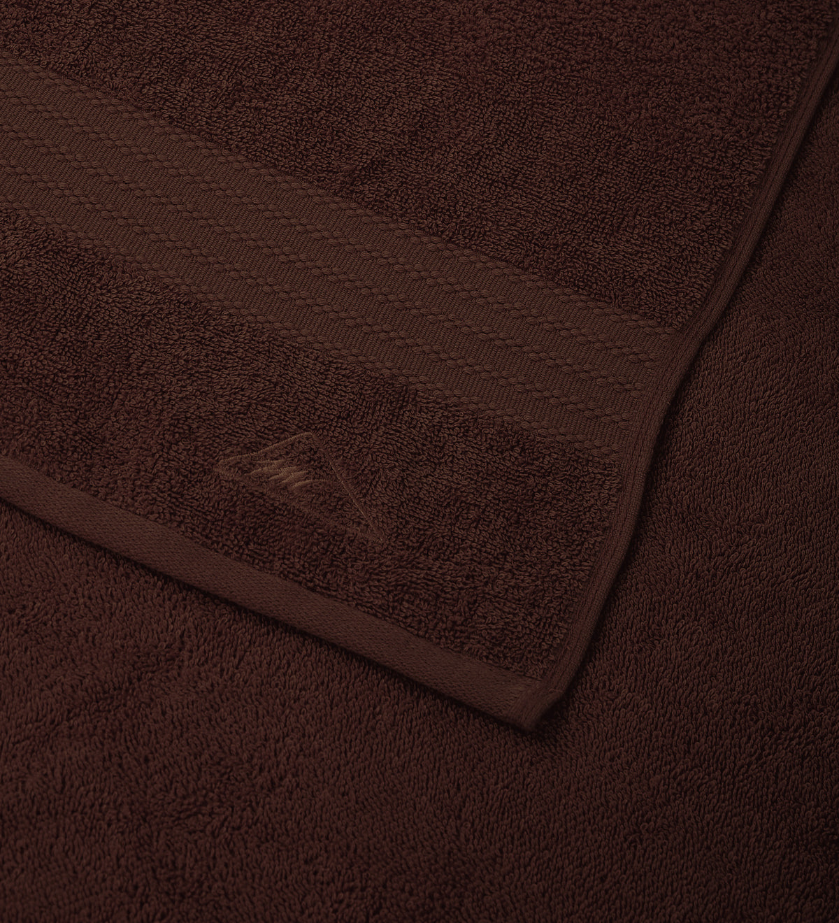 Brown Pure Cotton Solid 380 GSM Bath Towel 1 Piece (Jazz Collection)