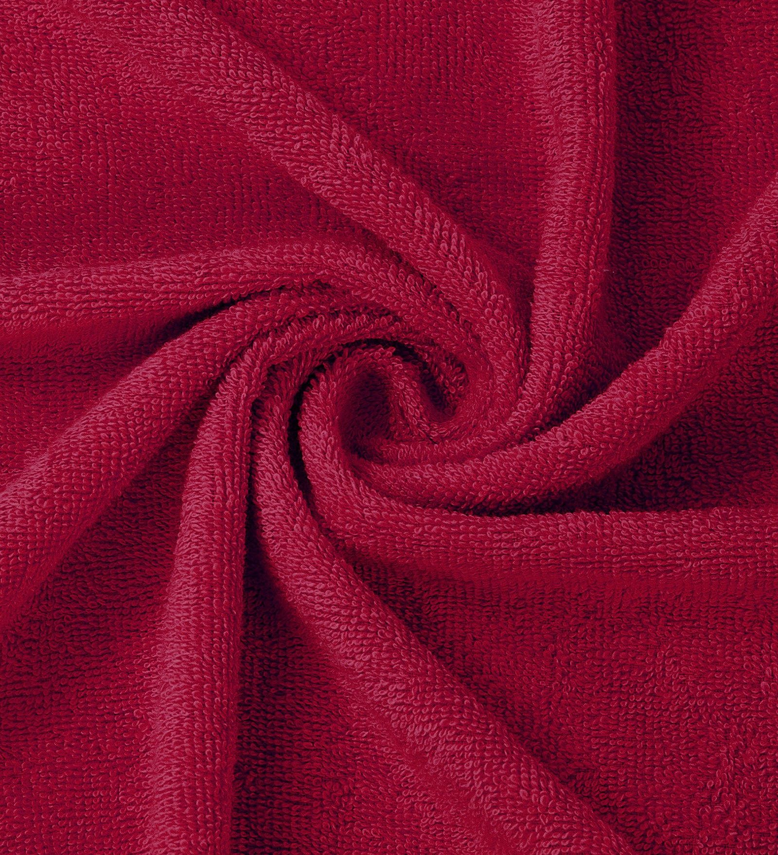 Rose Red Pure Cotton Solid 380 GSM Bath Towel 1 Piece (Jazz Collection)