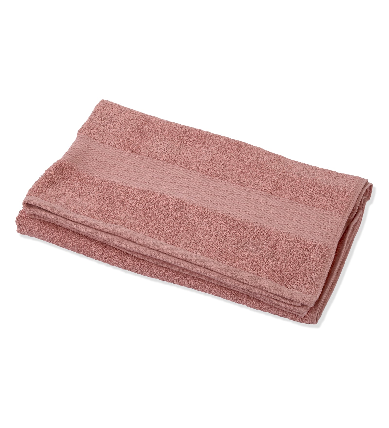 Quartz Pink Pure Cotton Solid 380 GSM Bath Towel 1 Piece (Jazz Collection)