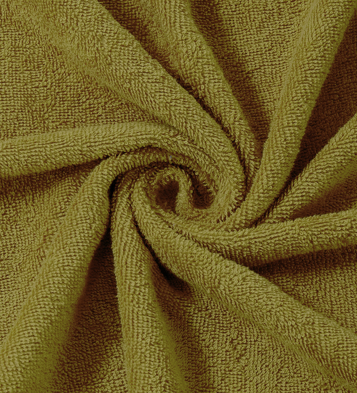 Olive Pure Cotton Solid 380 GSM Bath Towel 1 Piece (Jazz Collection)