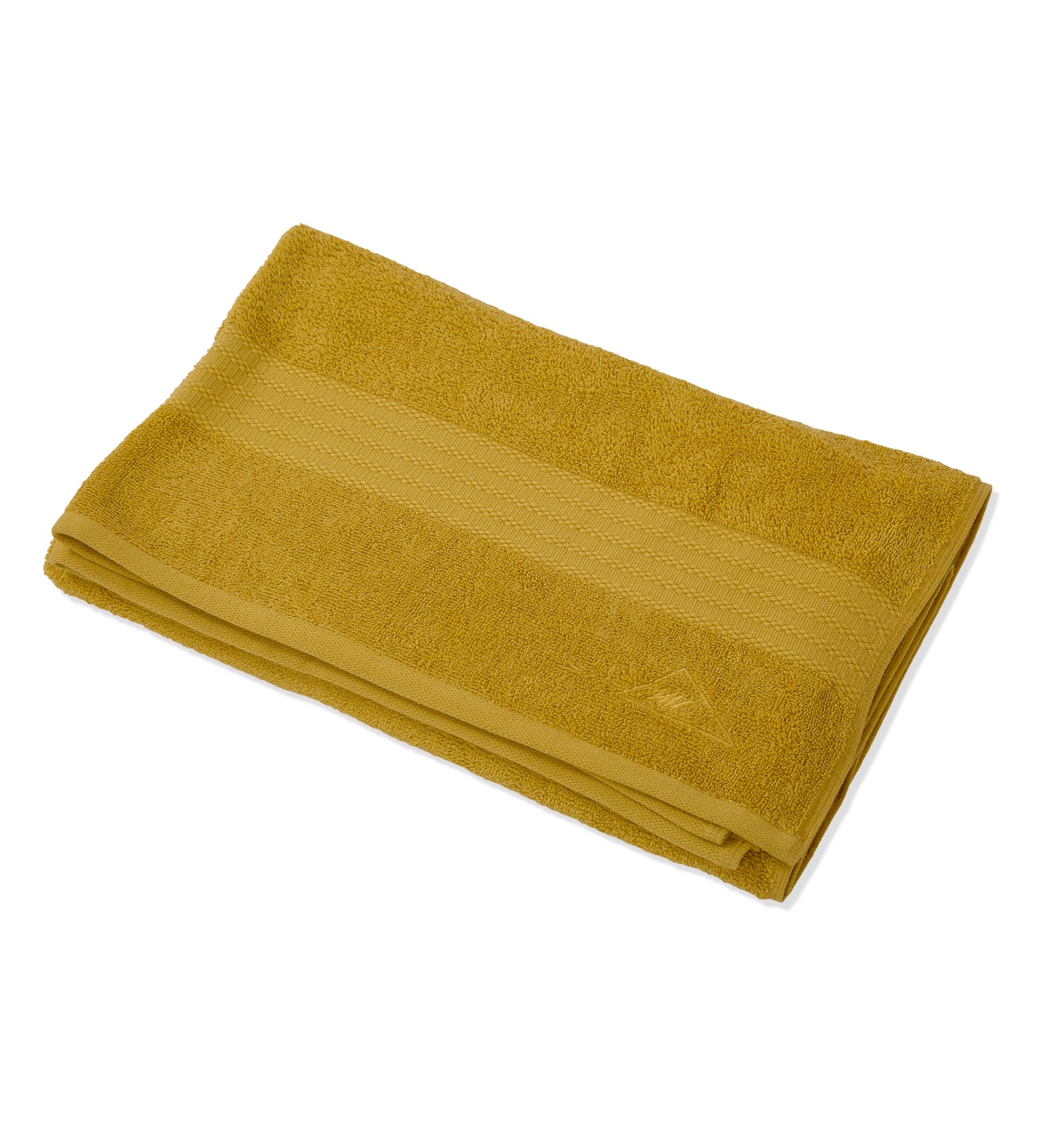 Yellow & Green Pure Cotton Solid 380 GSM Bath Towel 1 Piece (Jazz Collection)