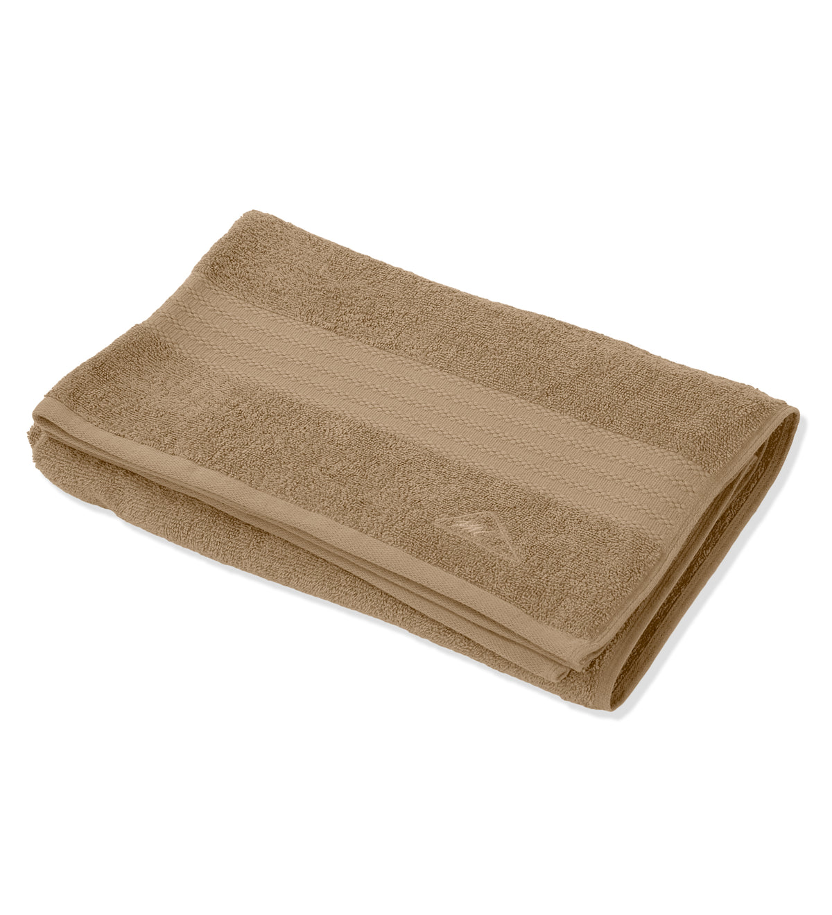 Beige Pure Cotton Solid 380 GSM Bath Towel 1 Piece (Jazz Collection)