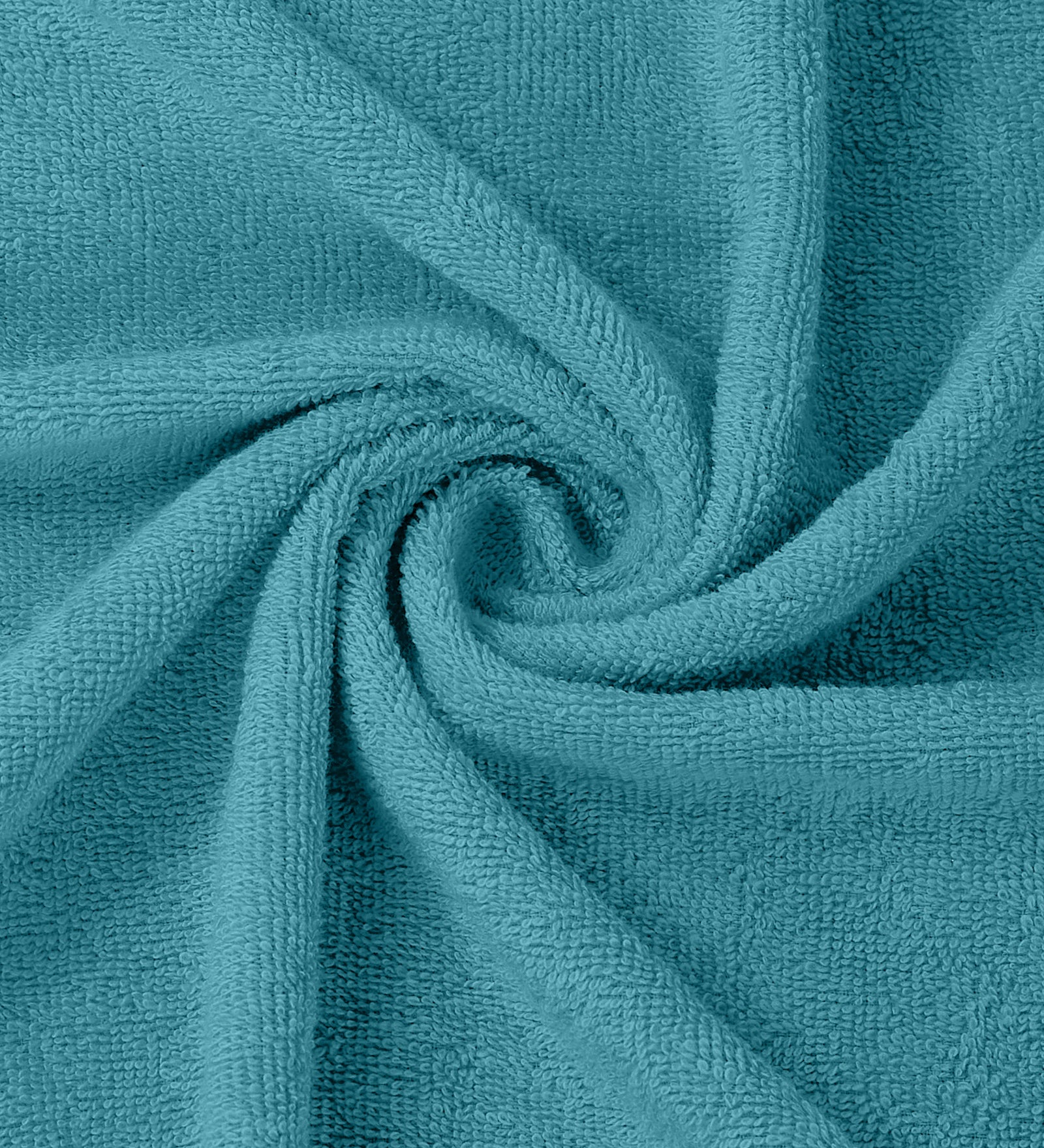 Teal Blue Pure Cotton Solid 380 GSM Bath Towel 1 Piece (Jazz Collection)