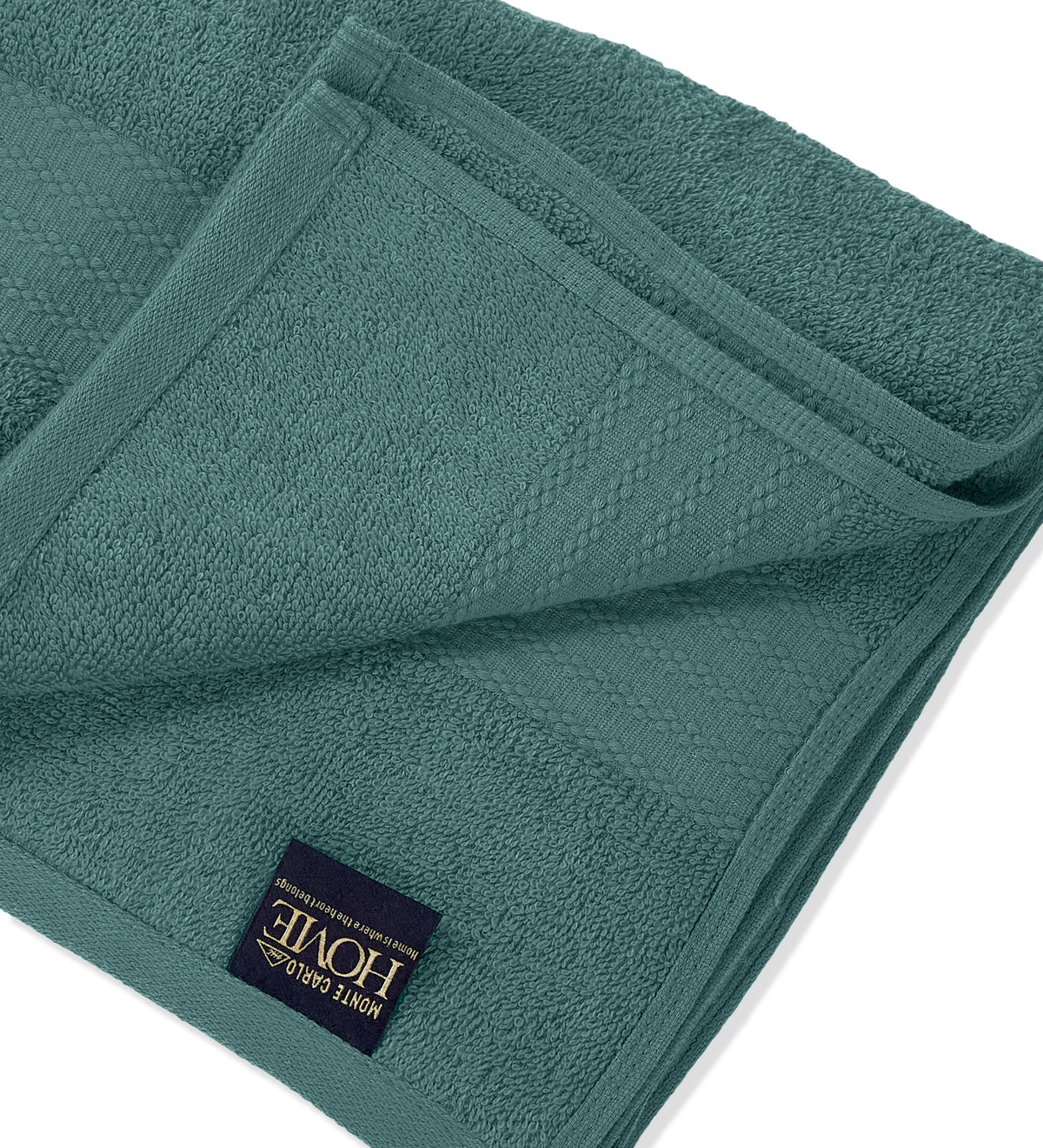 Turquoise Blue Pure Cotton Solid 380 GSM Bath Towel 1 Piece (Jazz Collection)