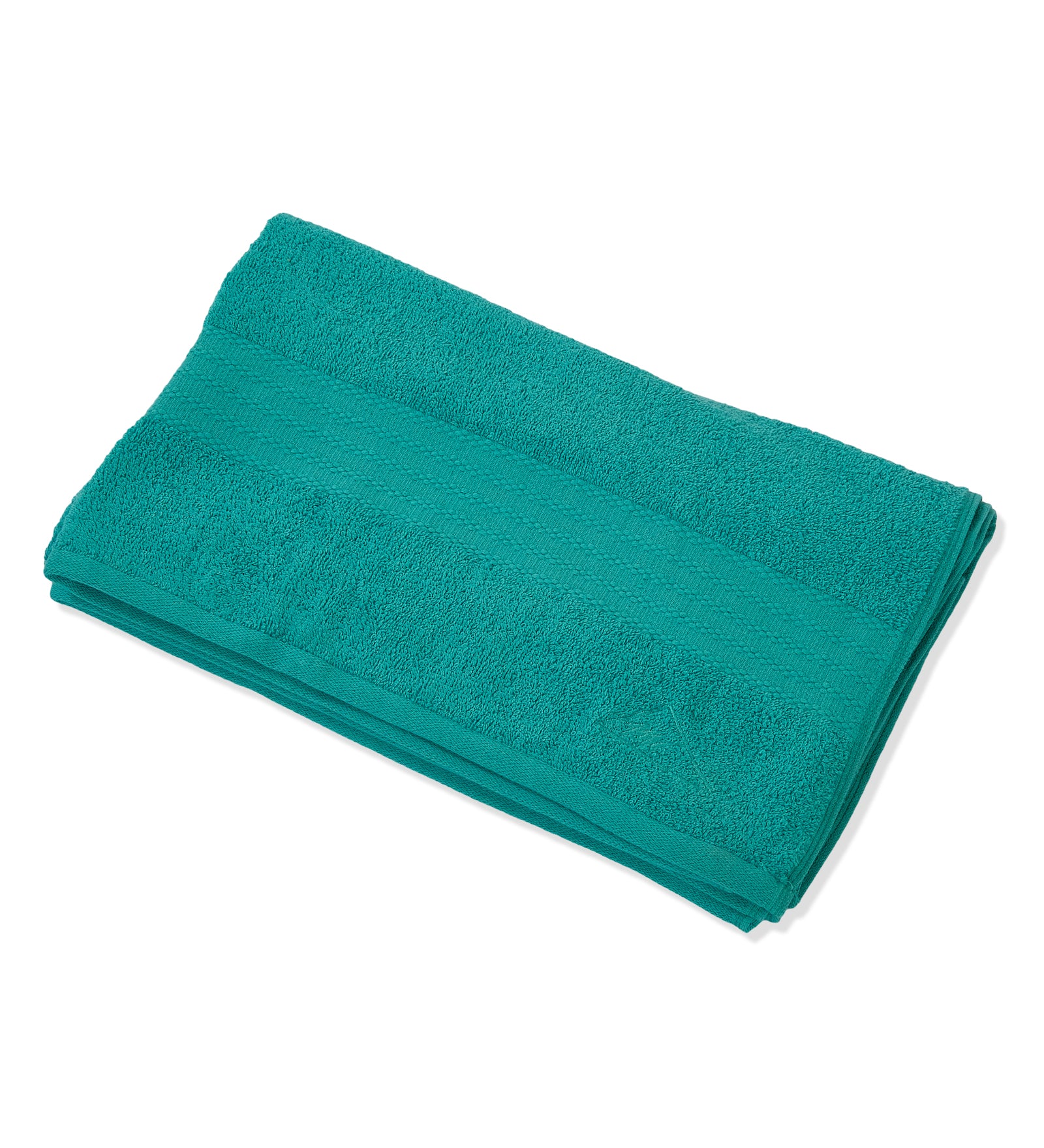 Sea Green Pure Cotton Solid 380 GSM Bath Towel 1 Piece (Jazz Collection)