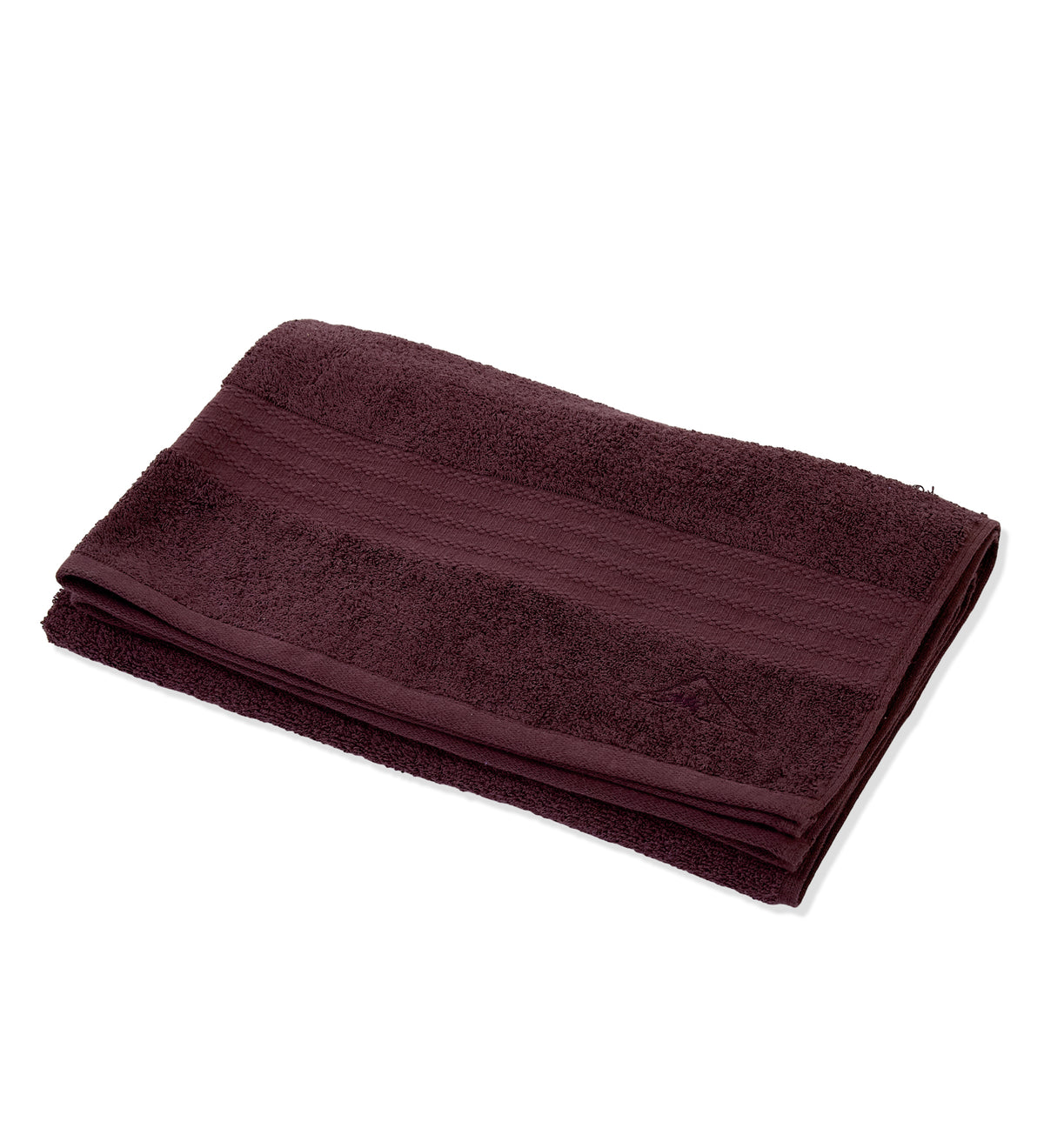 Maroon Pure Cotton Solid 380 GSM Bath Towel 1 Piece (Jazz Collection)