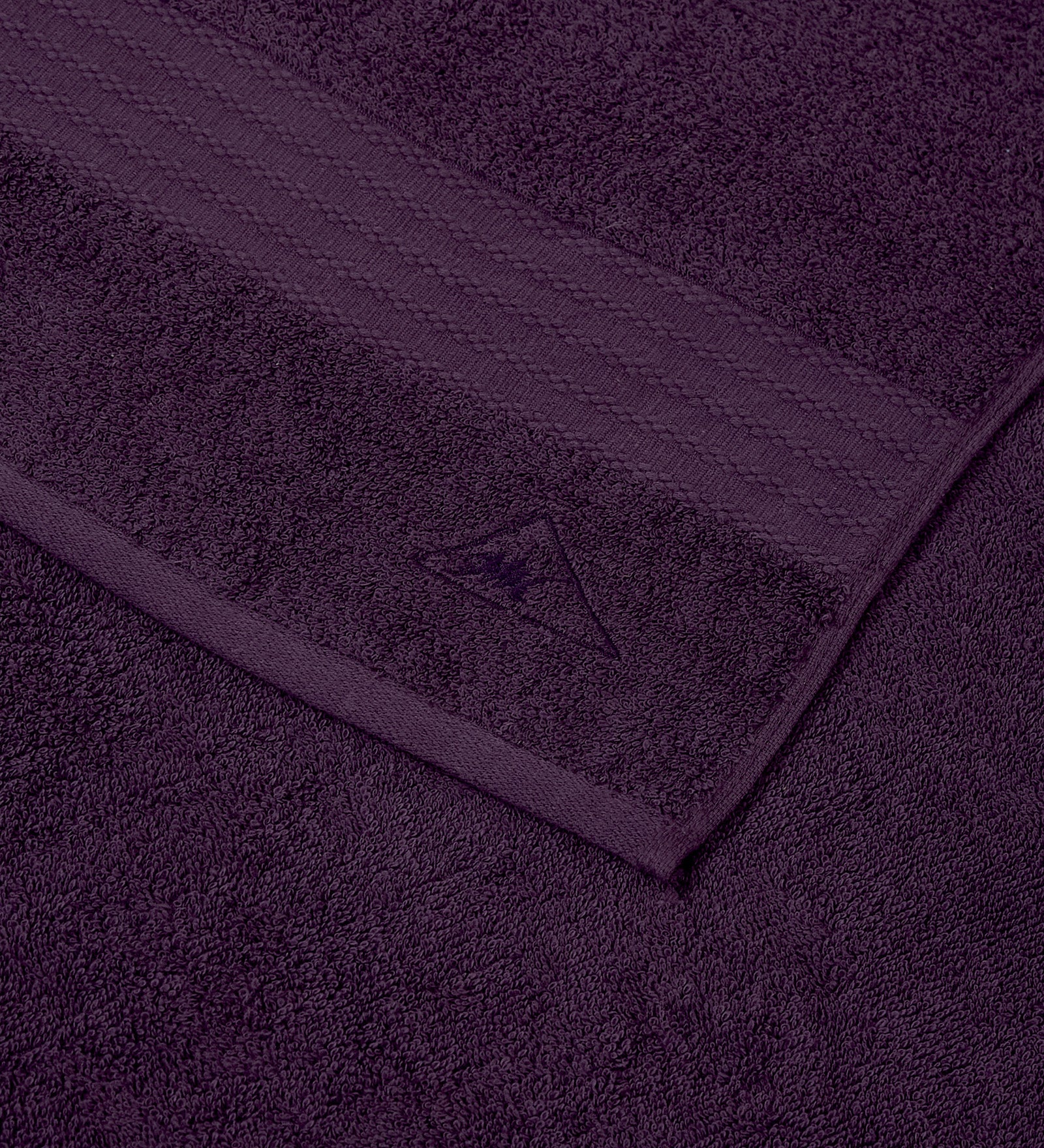 Purple Pure Cotton Solid 380 GSM Bath Towel 1 Piece (Jazz Collection)