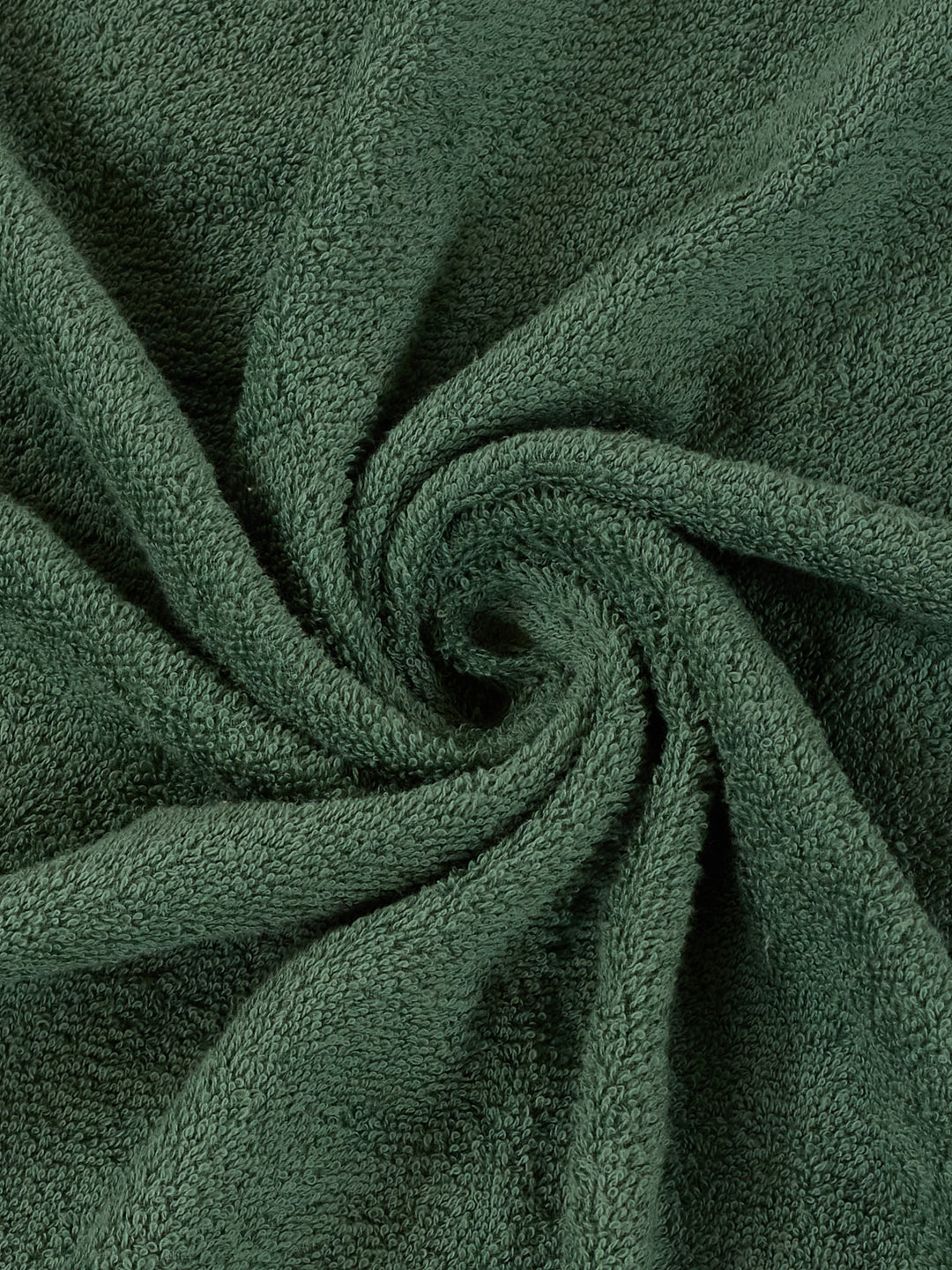 Elm Green 100% Cotton Solid 380 GSM Bath Towel Jazz 4 Pc Set Gifting Box Pack