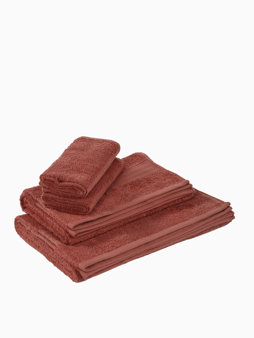 Peach Pink 100% Cotton Solid 380 GSM Bath Towel Jazz 4 Pc Set Gifting Box Pack
