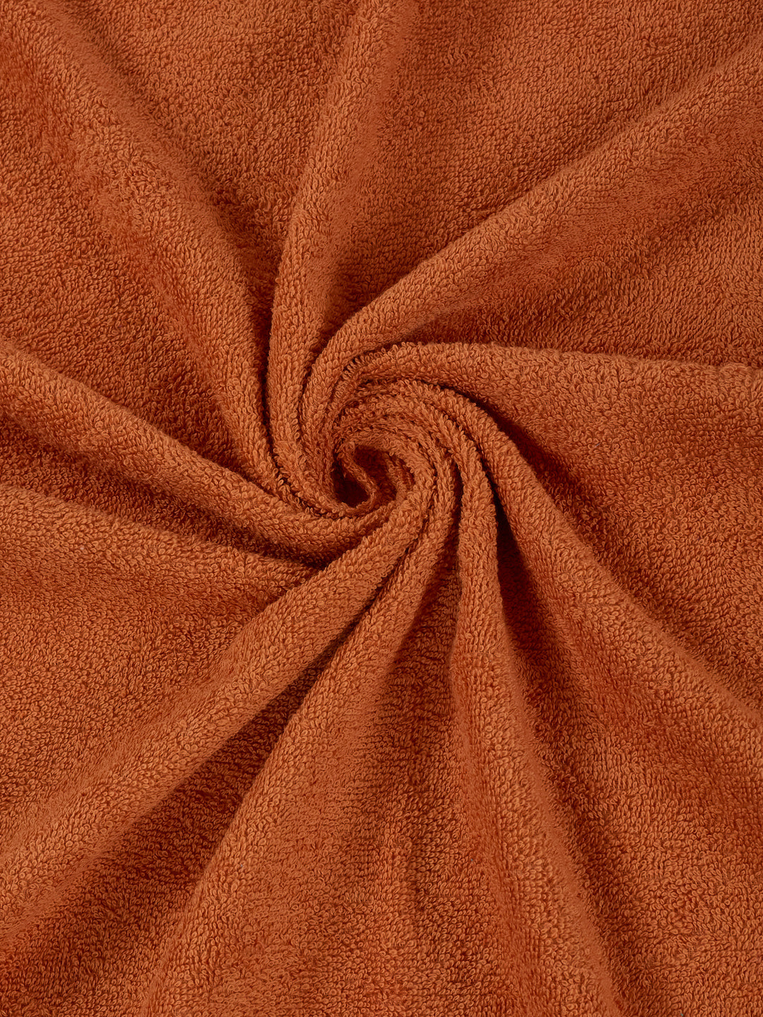 Essential Orange 100% Cotton Solid 380 GSM Bath Towel Jazz Small 1 Pc Pvc Pack