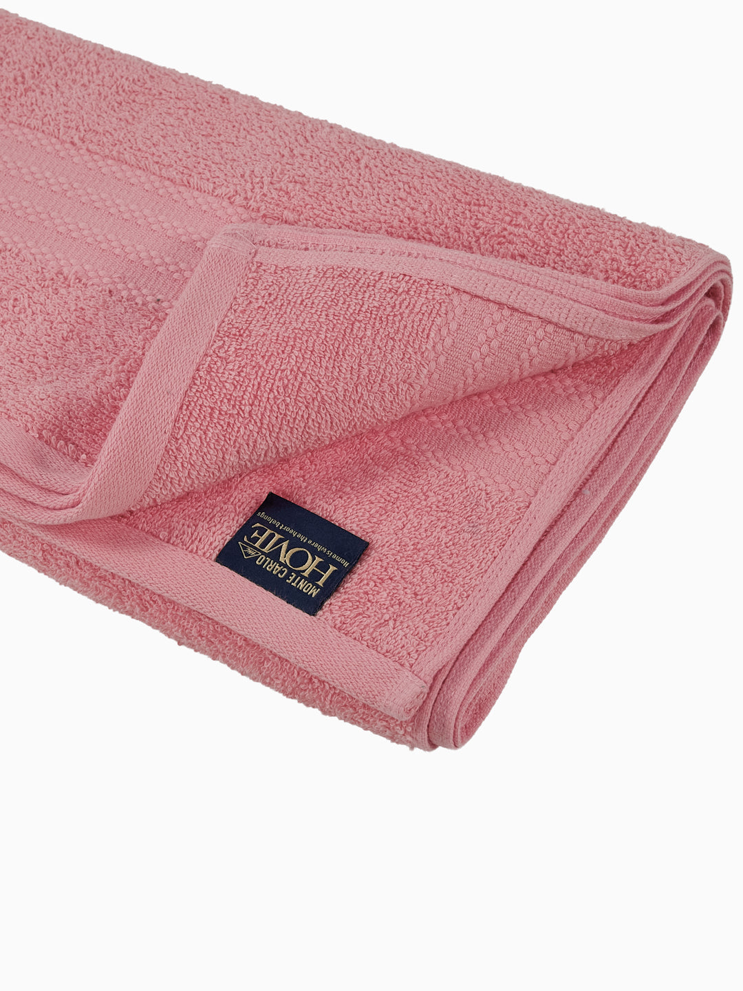 Essential Quartz Pink 100% Cotton Solid 380 GSM Bath Towel Jazz Small 1 Pc Pvc Pack