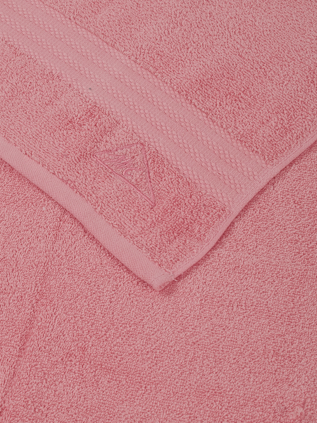 Essential Quartz Pink 100% Cotton Solid 380 GSM Bath Towel Jazz Small 1 Pc Pvc Pack