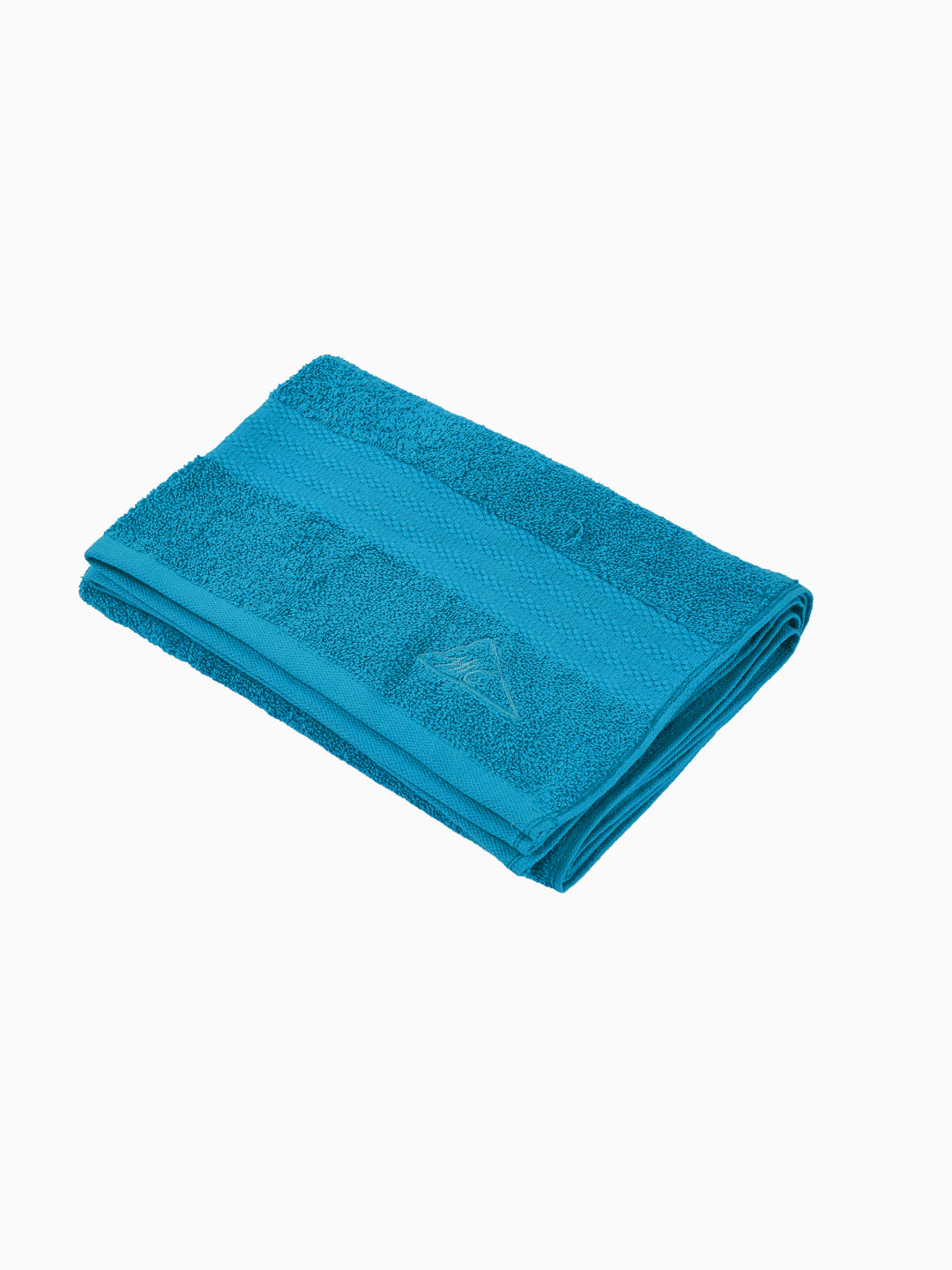 Essential Peacock Blue 100% Cotton Solid 380 GSM Bath Towel Jazz Small 1 Pc Pvc Pack