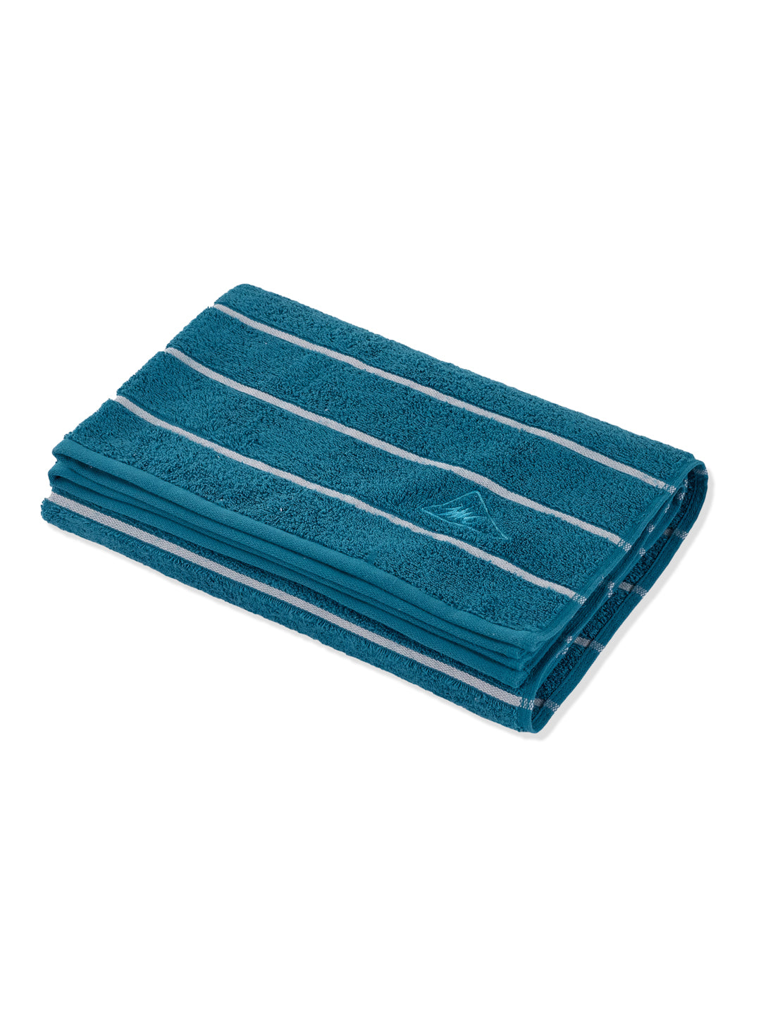 Blue & Dusty Pink 100% Cotton Solid 480 GSM Bath Towel King & Queen 2 Pc Set Gifting Box Pack